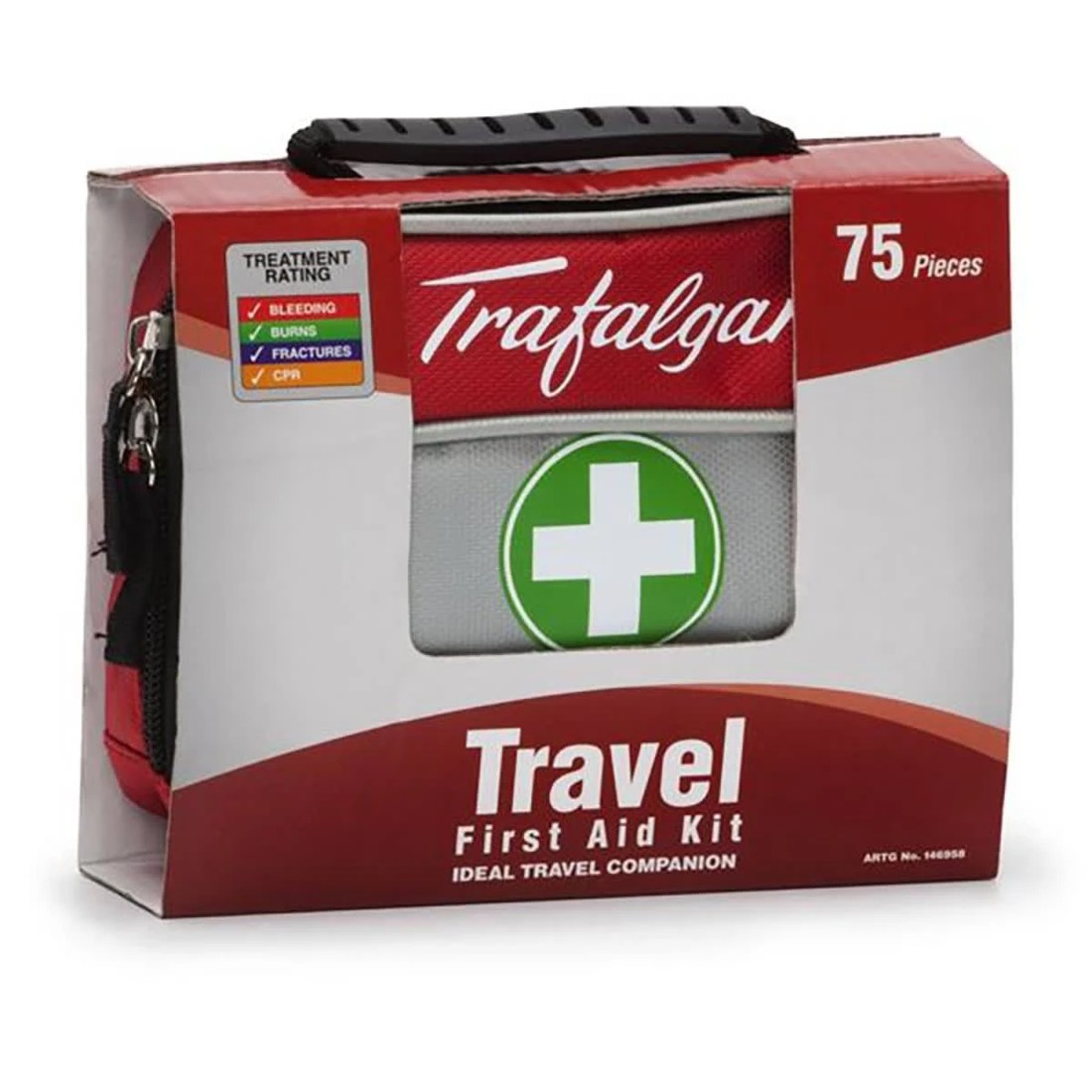 1 Trafalgar Travel First Aid Kit - 75 Piece, 1 of 1