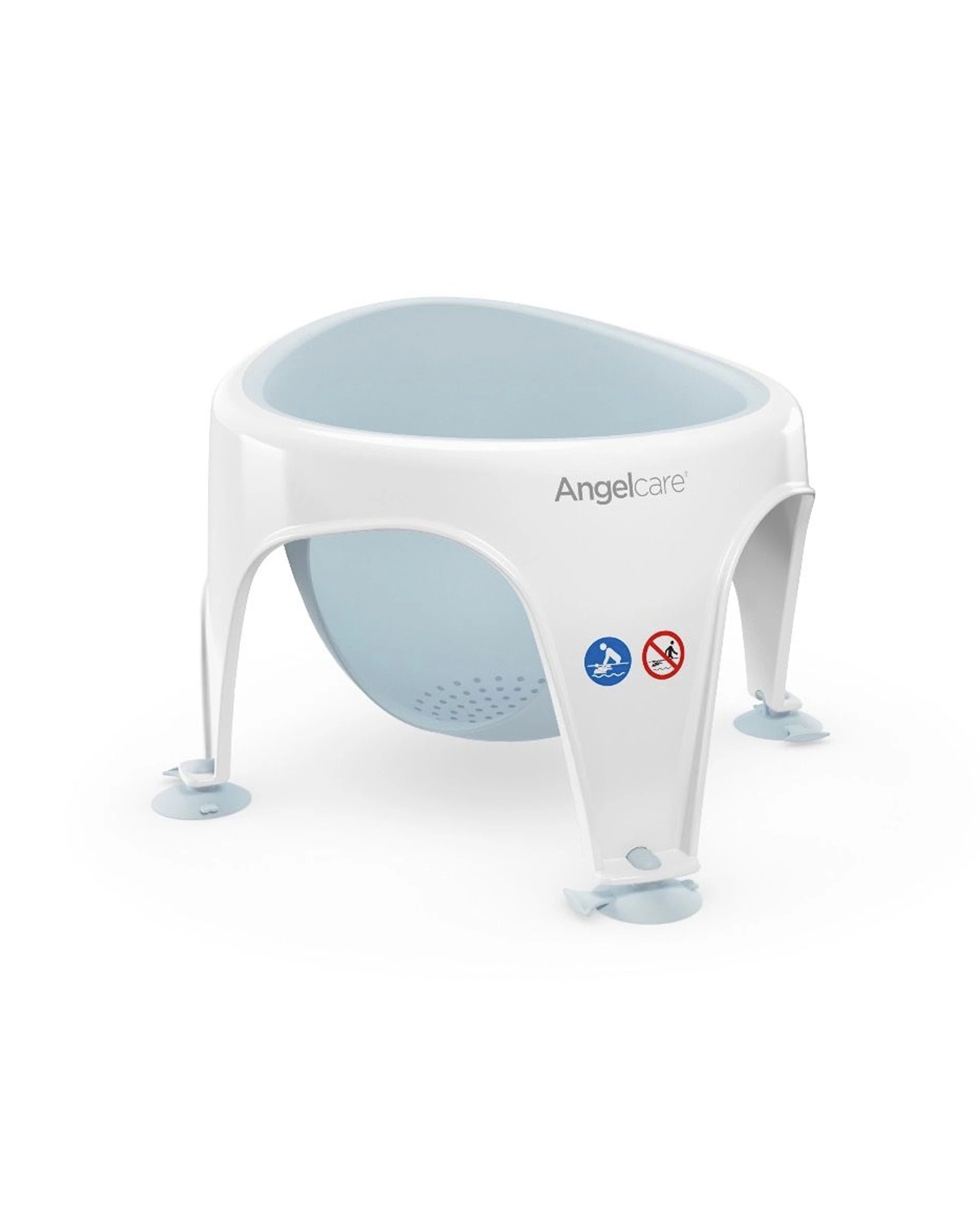 2 Angelcare Bath Soft Touch Ring Seat Baby 6-10m 11kg - Blue, 2 of 4