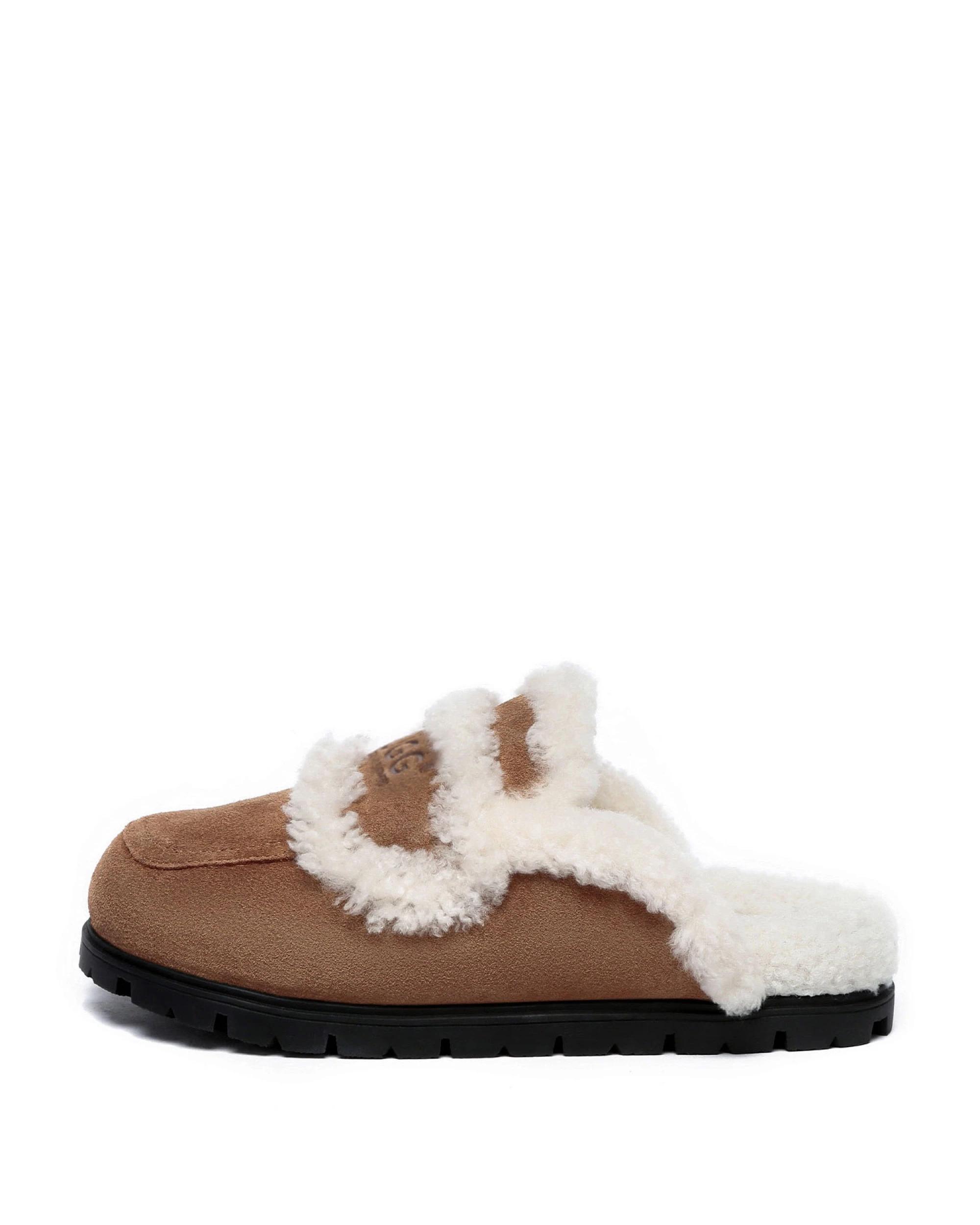 4 Australian Shepherd UGG Womens Remi Slippers CHESTNUT, 4 of 5