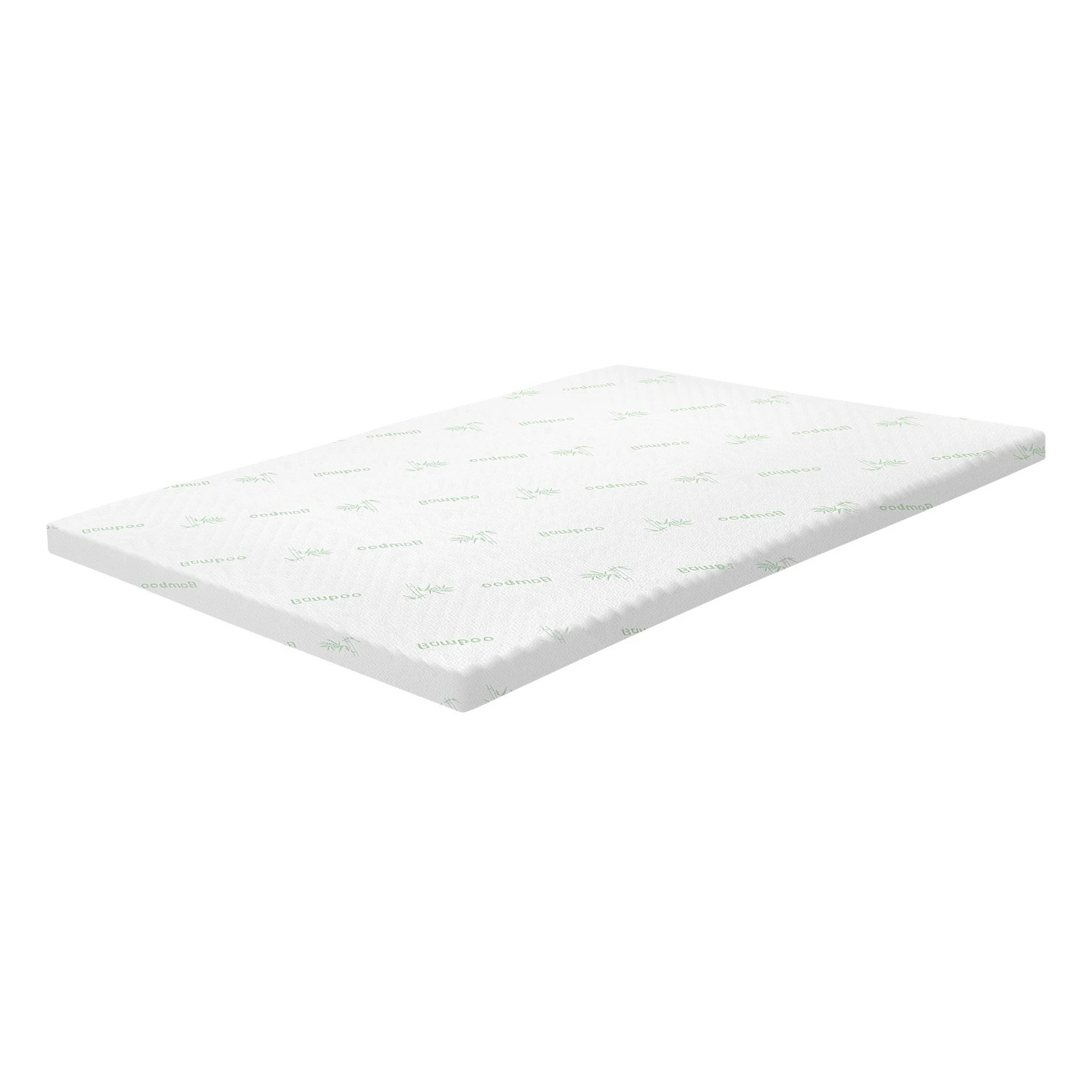 1 Bedra Bedding King Single Memory Foam Mattress Topper 7-Zone 8CM - Multi, 1 of 8