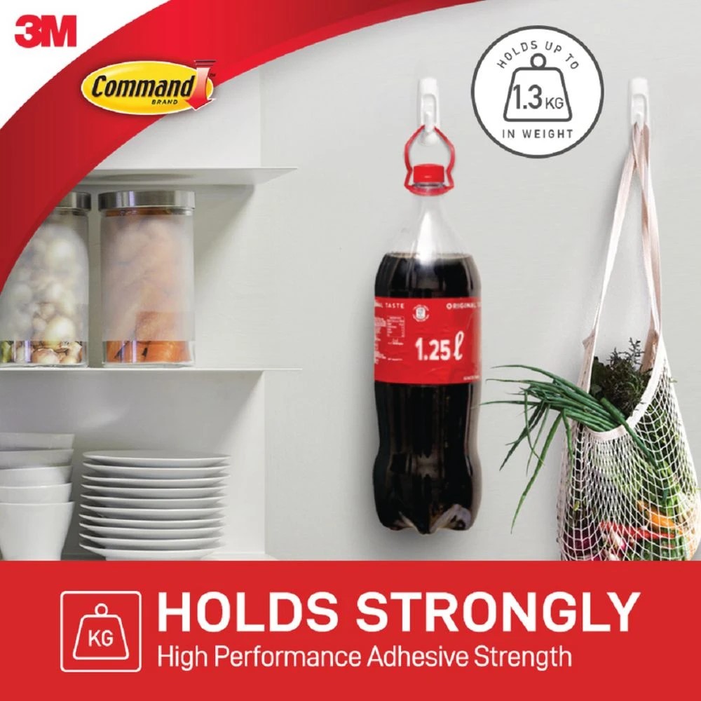 3 3M Command Medium Hooks Value Pack, 3 of 5