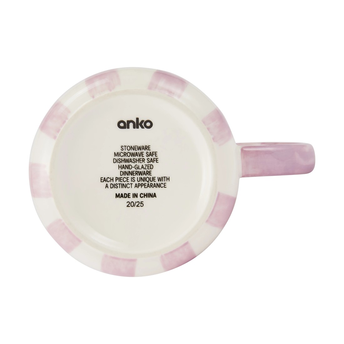 3 Lilac Stripe Mug, 3 of 3