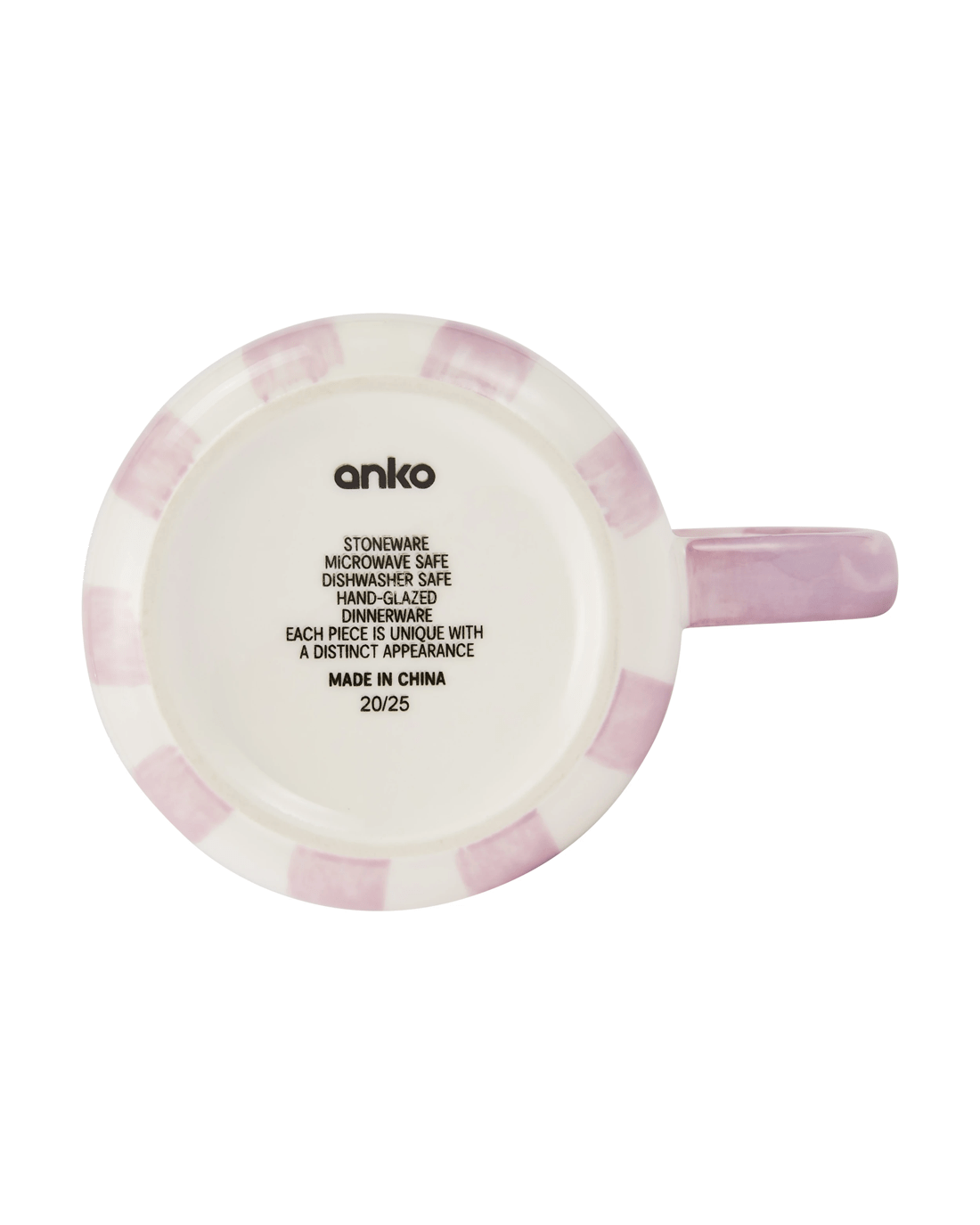 3 Lilac Stripe Mug, 3 of 3