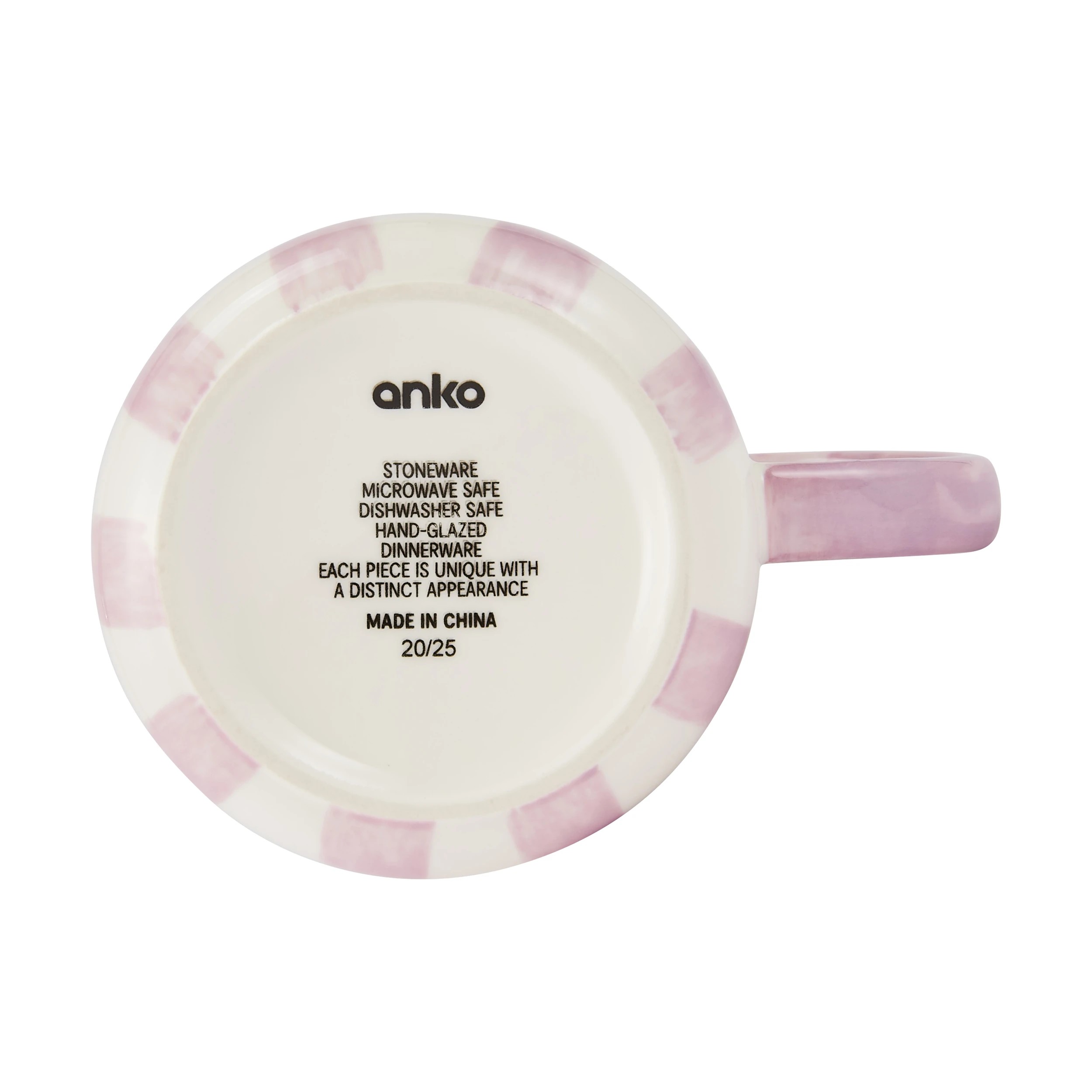 3 Lilac Stripe Mug, 3 of 3