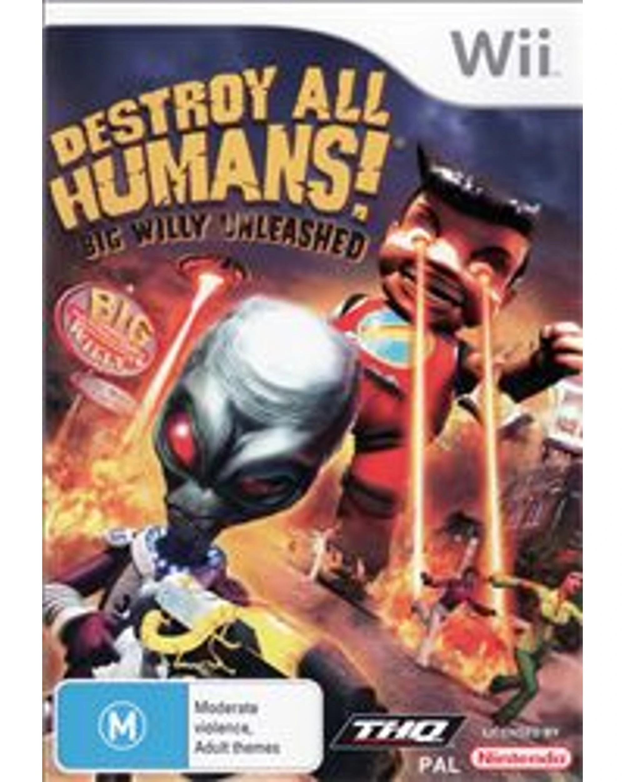 1 Destroy All Humans: Big Willy Unleashed - Wii, 1 of 1