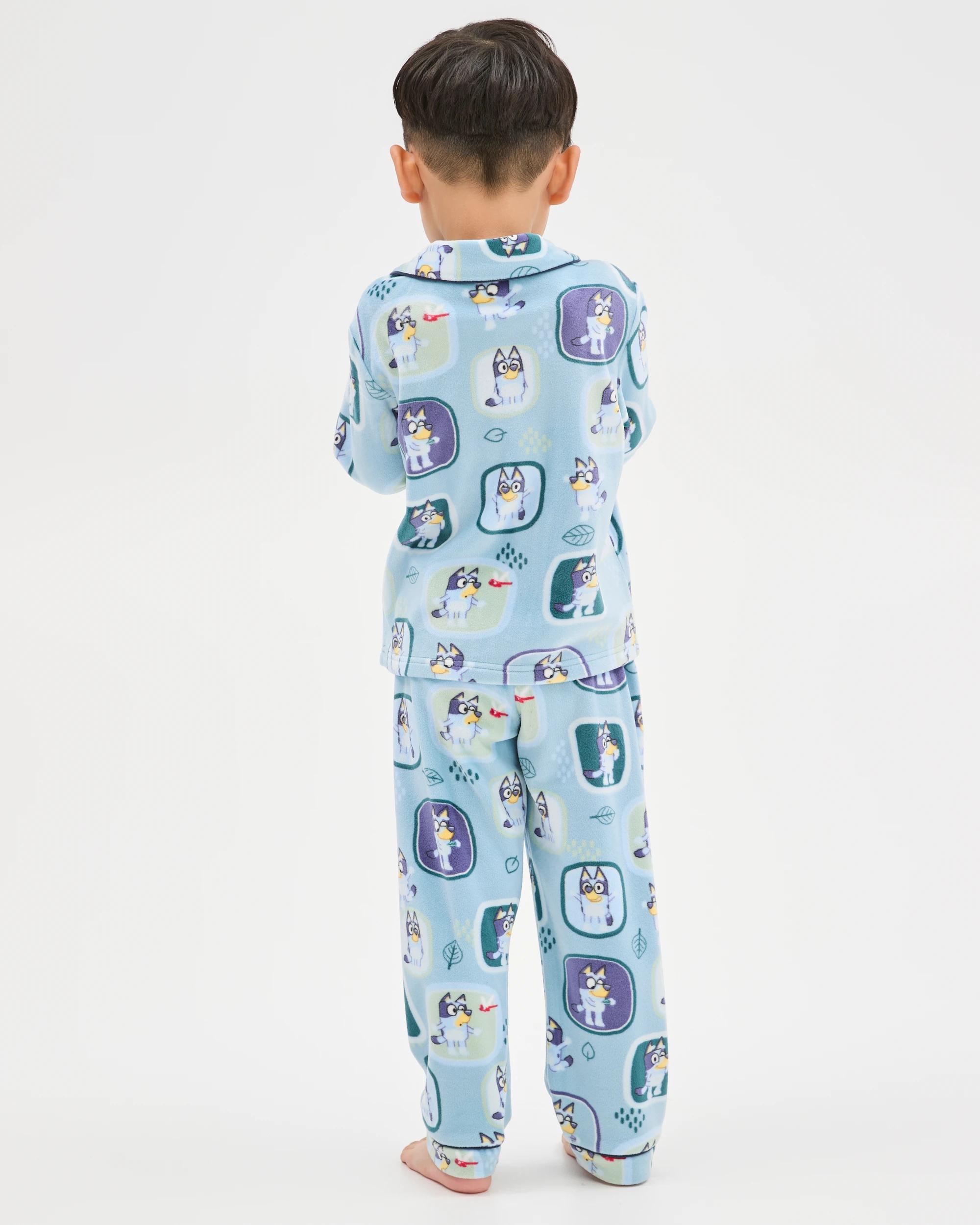 6 Bluey Younger Boys Fleece Pyjama Set BLUEY, 6 of 7