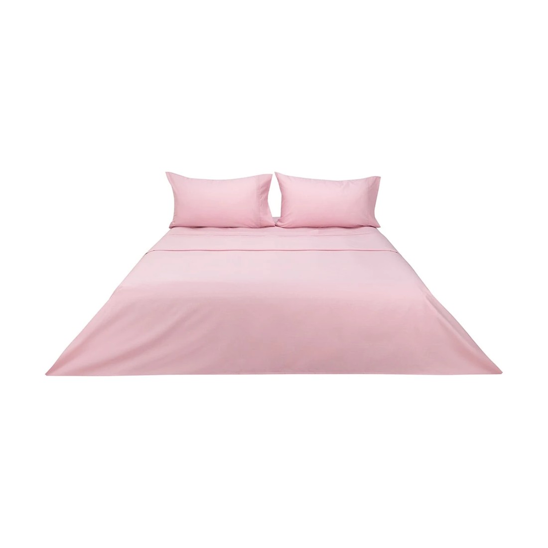6 180 Thread Count Sheet Set - Queen Bed, Pink, 6 of 7