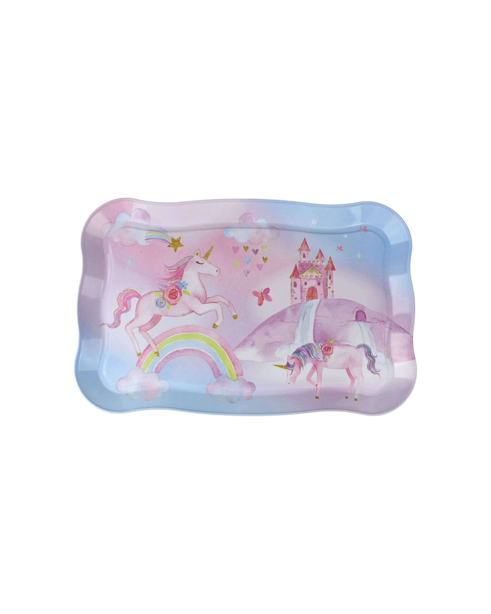 4 Kaper Kidz 18pc Rainbow Unicorn Tin Tea Mug Set In Suitcase Kids Pretend Play Toy - Multi, 4 of 6