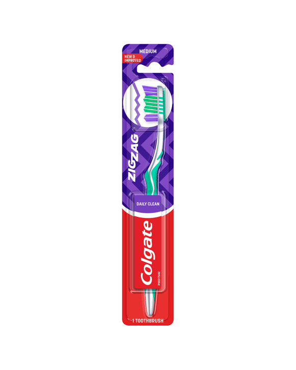 Colgate Zig Zag Medium Bristles Manual Toothbrush