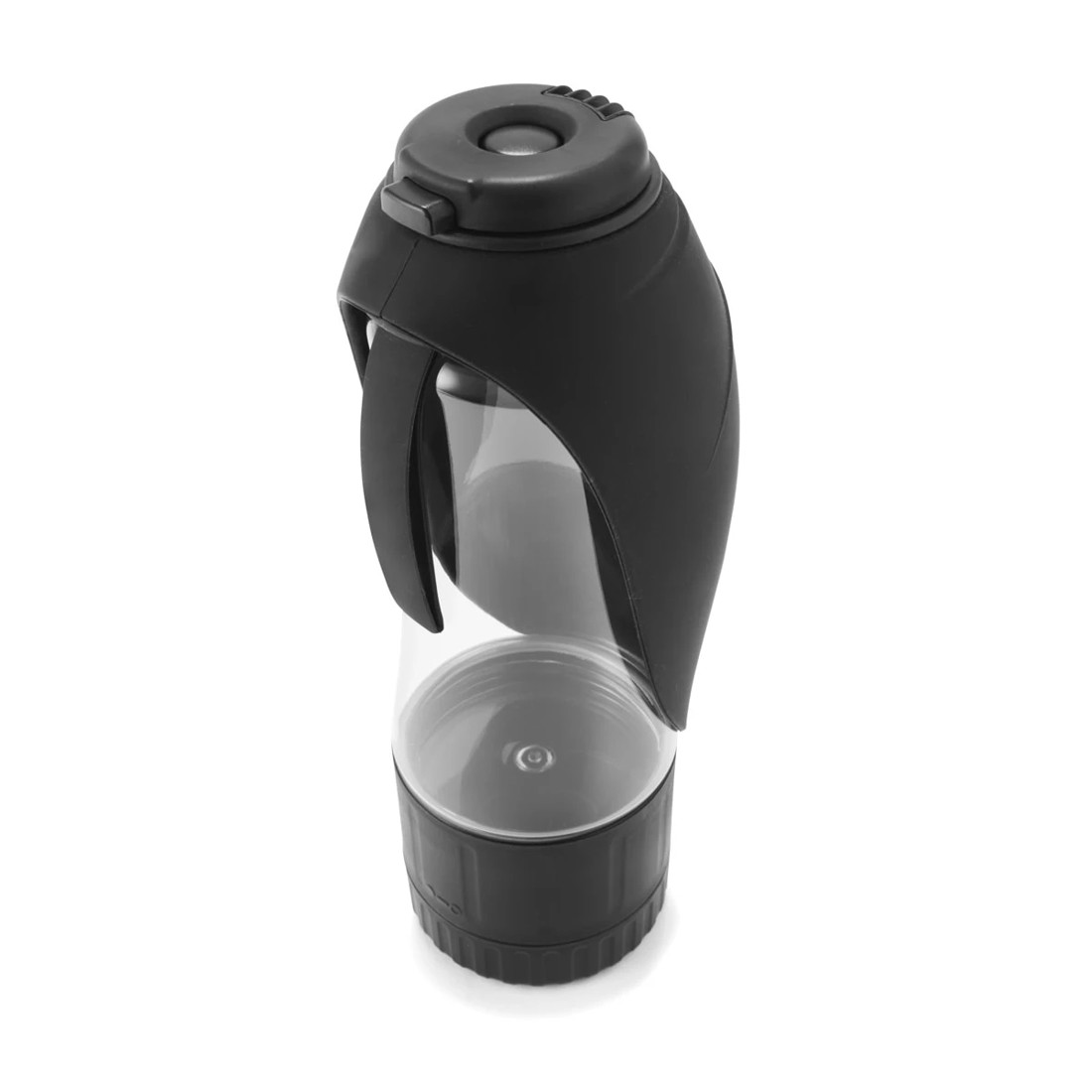 4 Pet Travel Bottle with Treat Holder - Black, 4 of 9