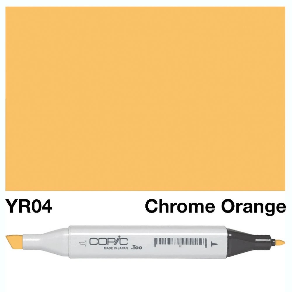 3 Copic Classic Original Dual Nib Marker YR04 Chrome Orange, 3 of 3