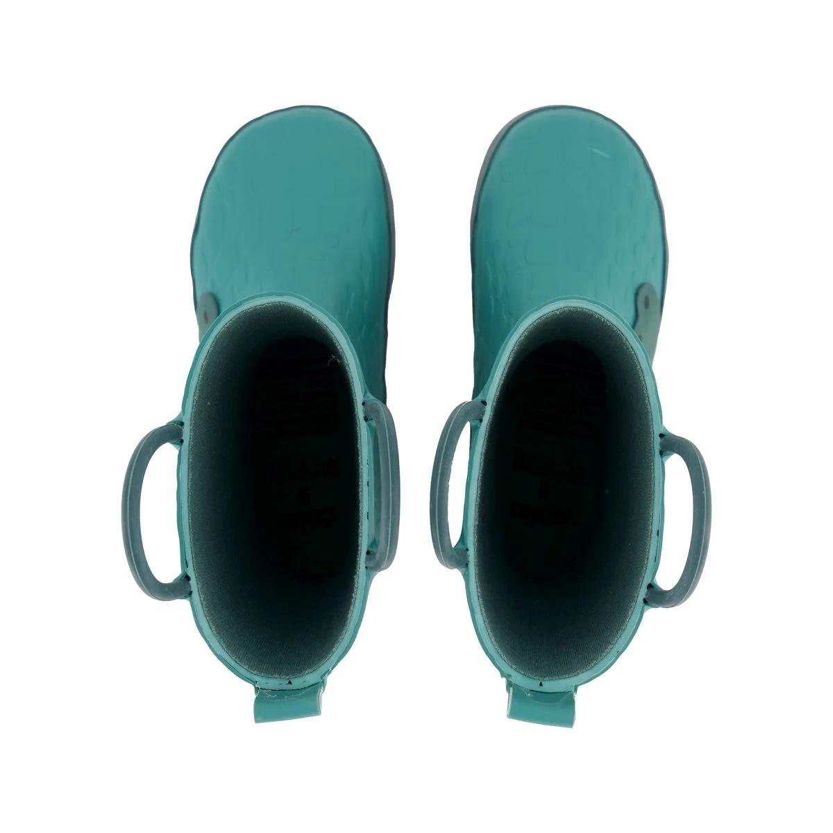 4 Junior Novelty Rainboots Croc Green, 4 of 6