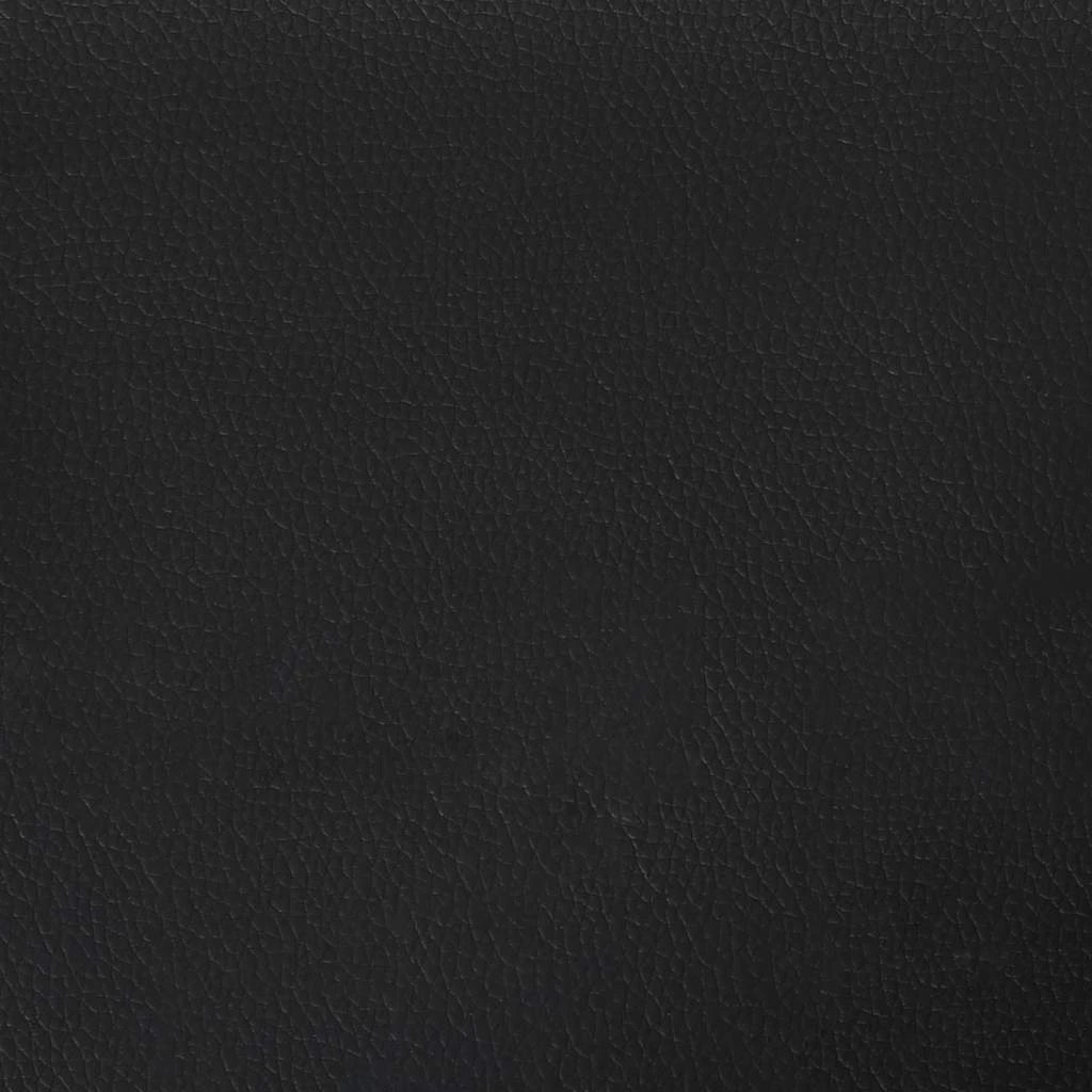 7 Vidaxl 3-seater Sofa Faux Leather - Black, 7 of 9