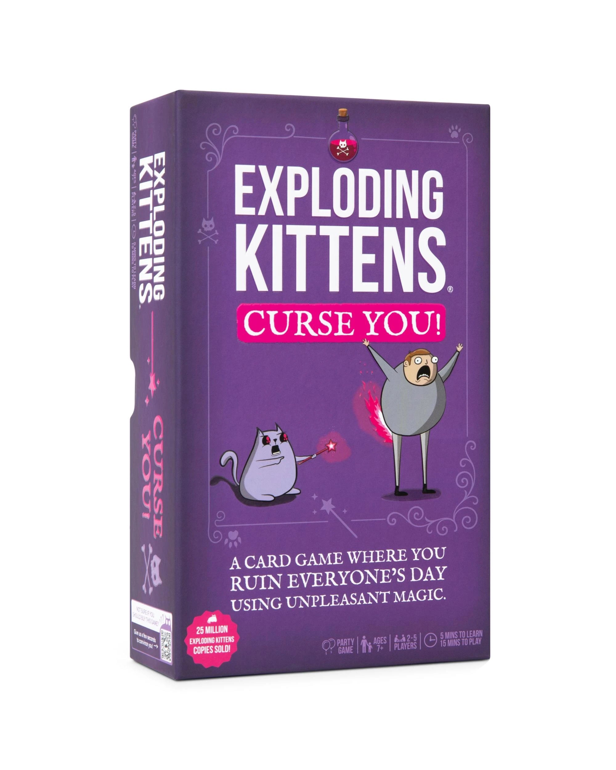 1 Exploding Kittens Curse You! Card Game, 1 of 5