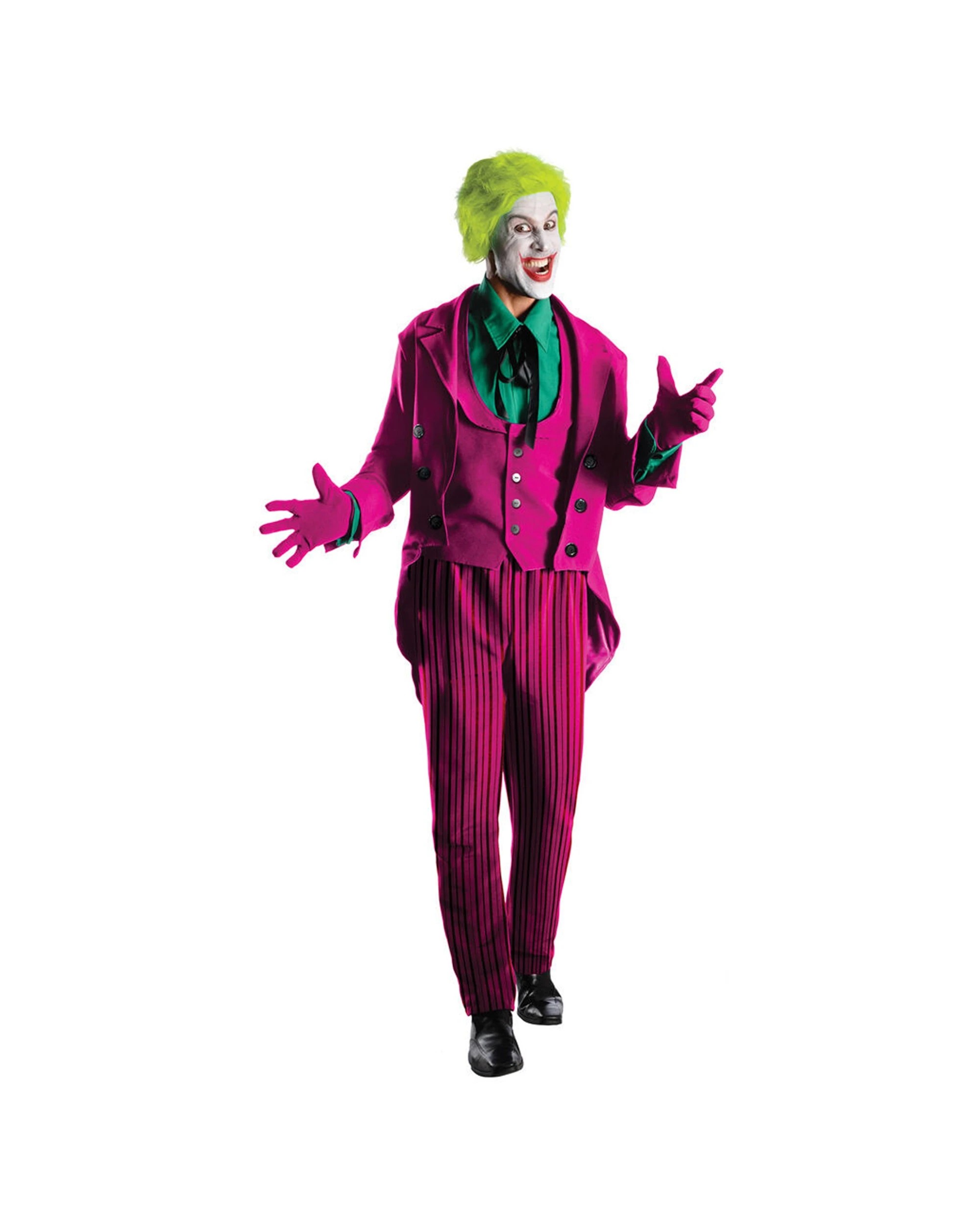 1 Dc Comics The Joker 1966 Collectors Edition Jacket Costume Size Standard - Multi, 1 of 4