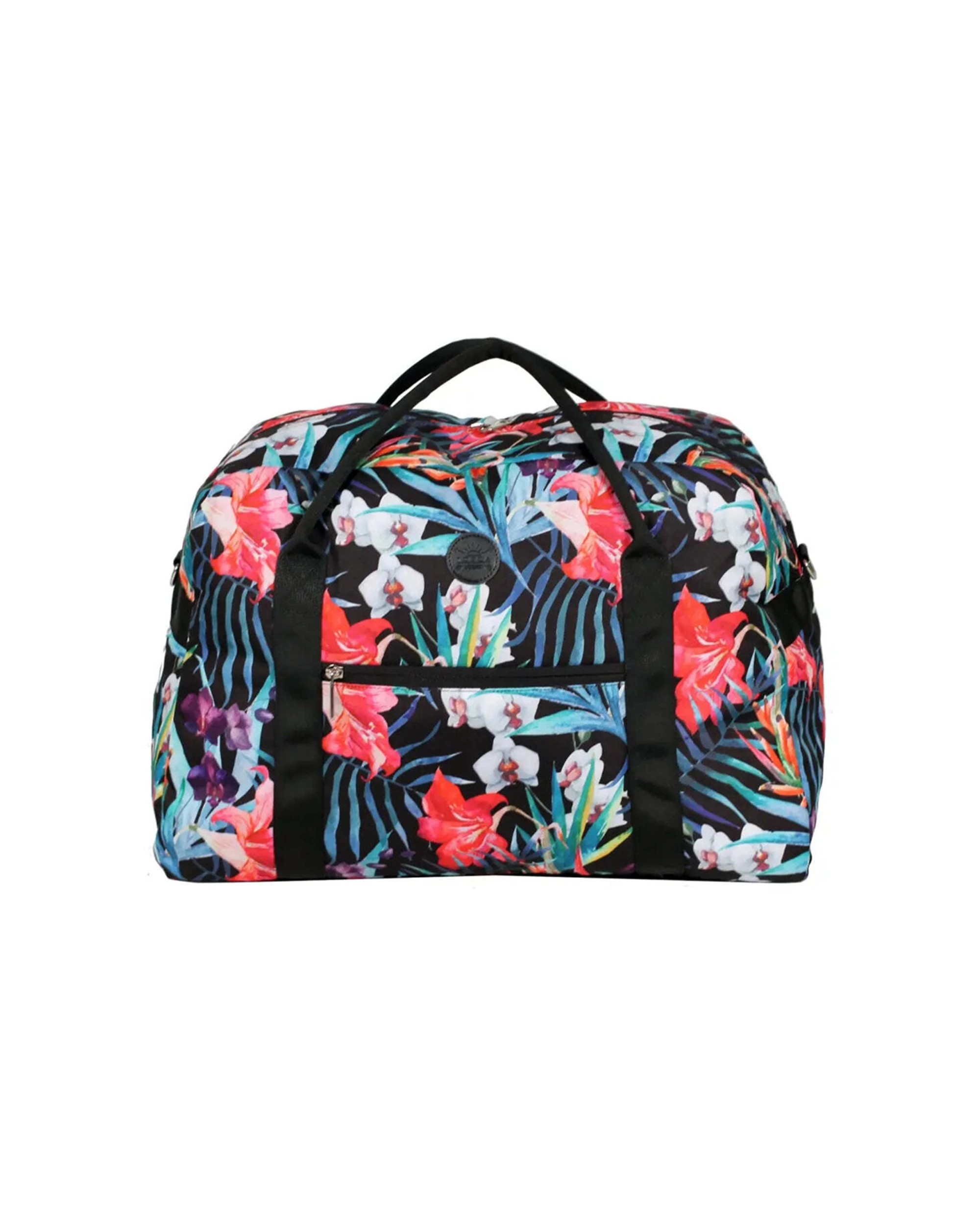 1 Tosca Luggage Fashion Tote Overnight Bag Spacious Design Three Smart Pockets - Multi, 1 of 2