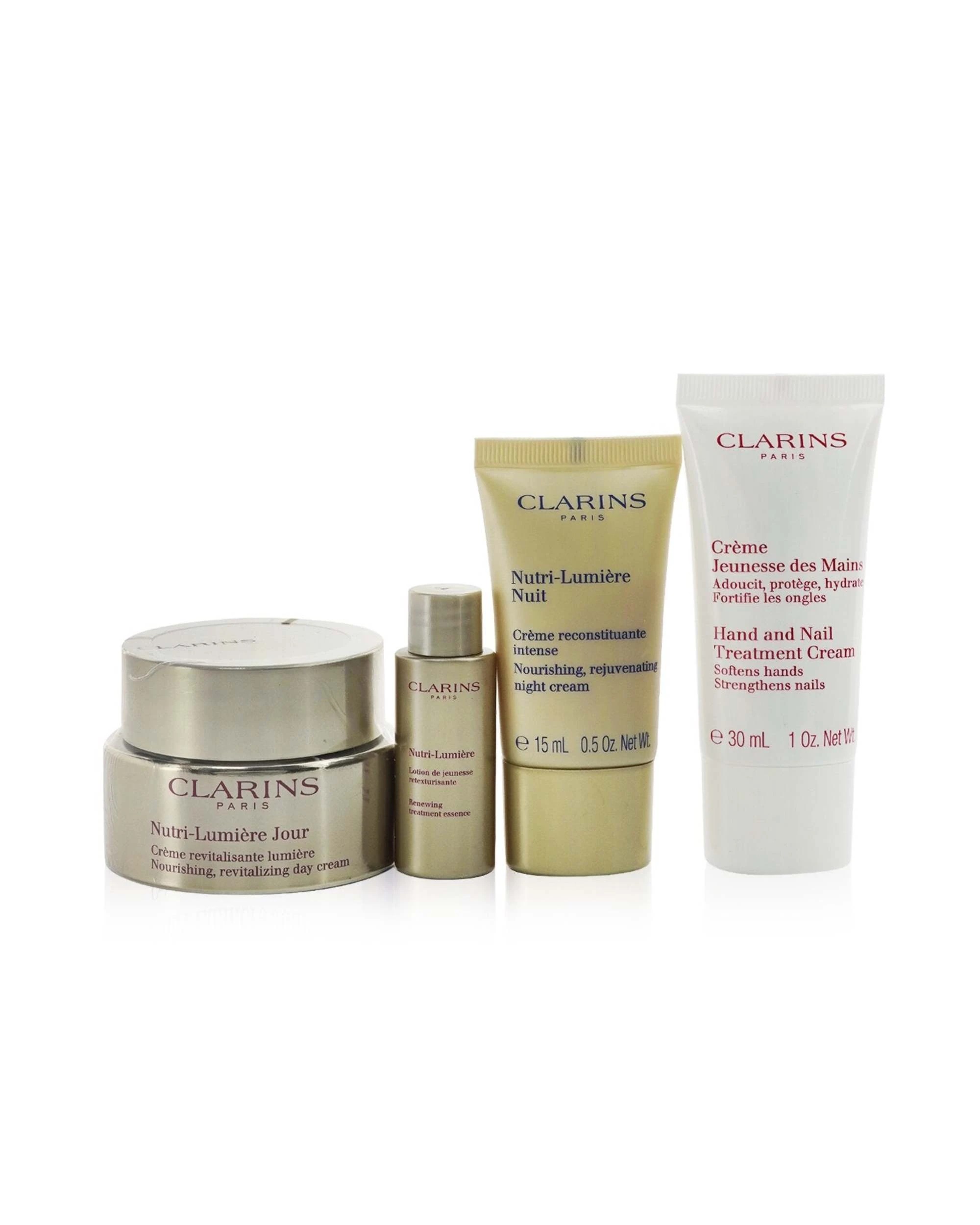 1 Clarins Nutri-Lumiere Collection:  4pcs+1bag, 1 of 3