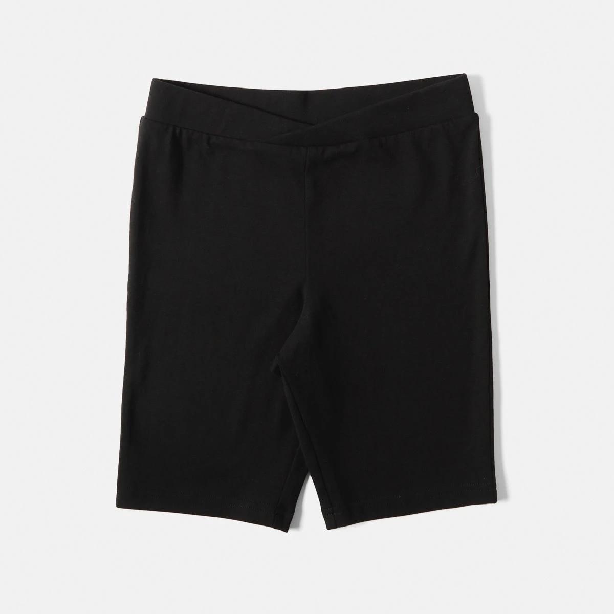 6 School Long Bike Shorts Black, 6 of 7