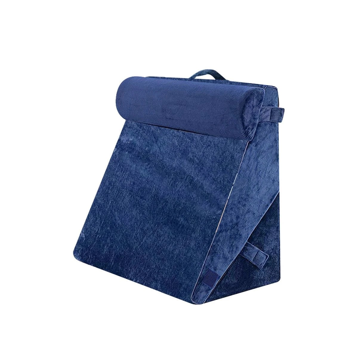 2 Ausway Wedge Pillow Set Triangle Memory Foam - Blue, 2 of 4
