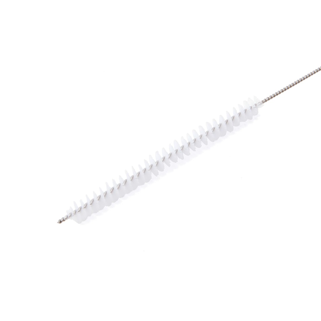 6 Bamboo Handle Bottle Brush - White, 6 of 7