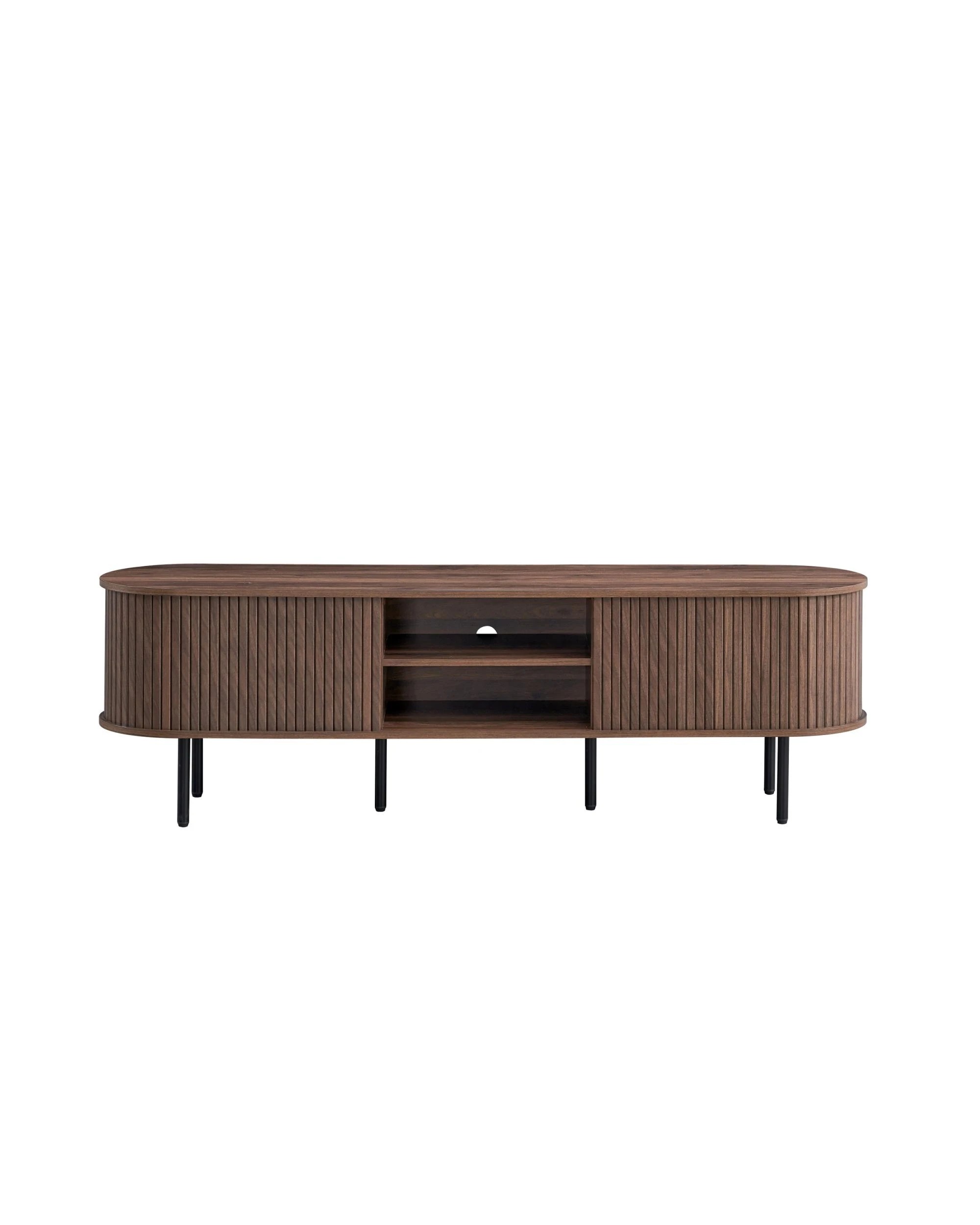 4 Kodu TV Entertainment Unit 170cm 2 Doors Walnut - Brown, 4 of 8