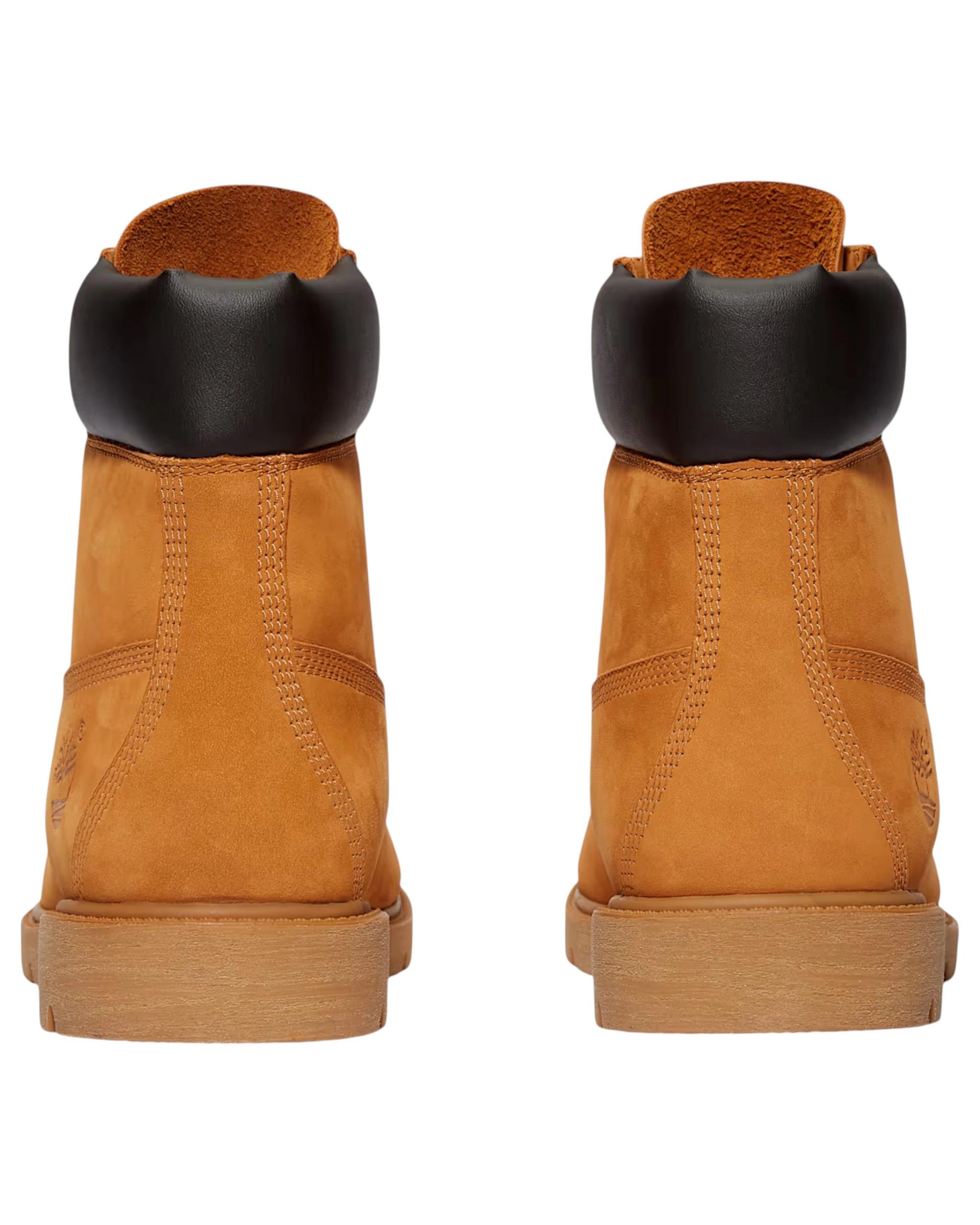 7 Timberland Mens 6-Inch Waterproof Nubuck Wide Boot WHEAT, 7 of 7