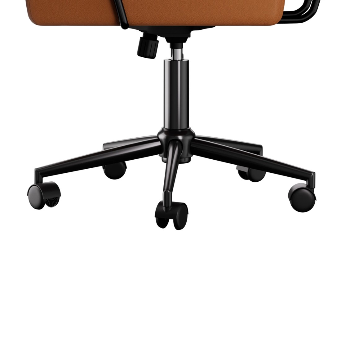 5 Levede Leather Office Chair - Brown, 5 of 7