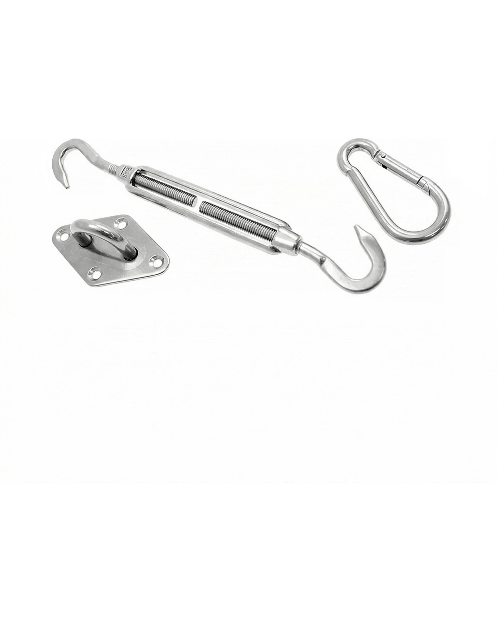 5 Wallaroo 4 x 4M Outdoor Sun Shade Sail Canopy Square - Grey, 5 of 6