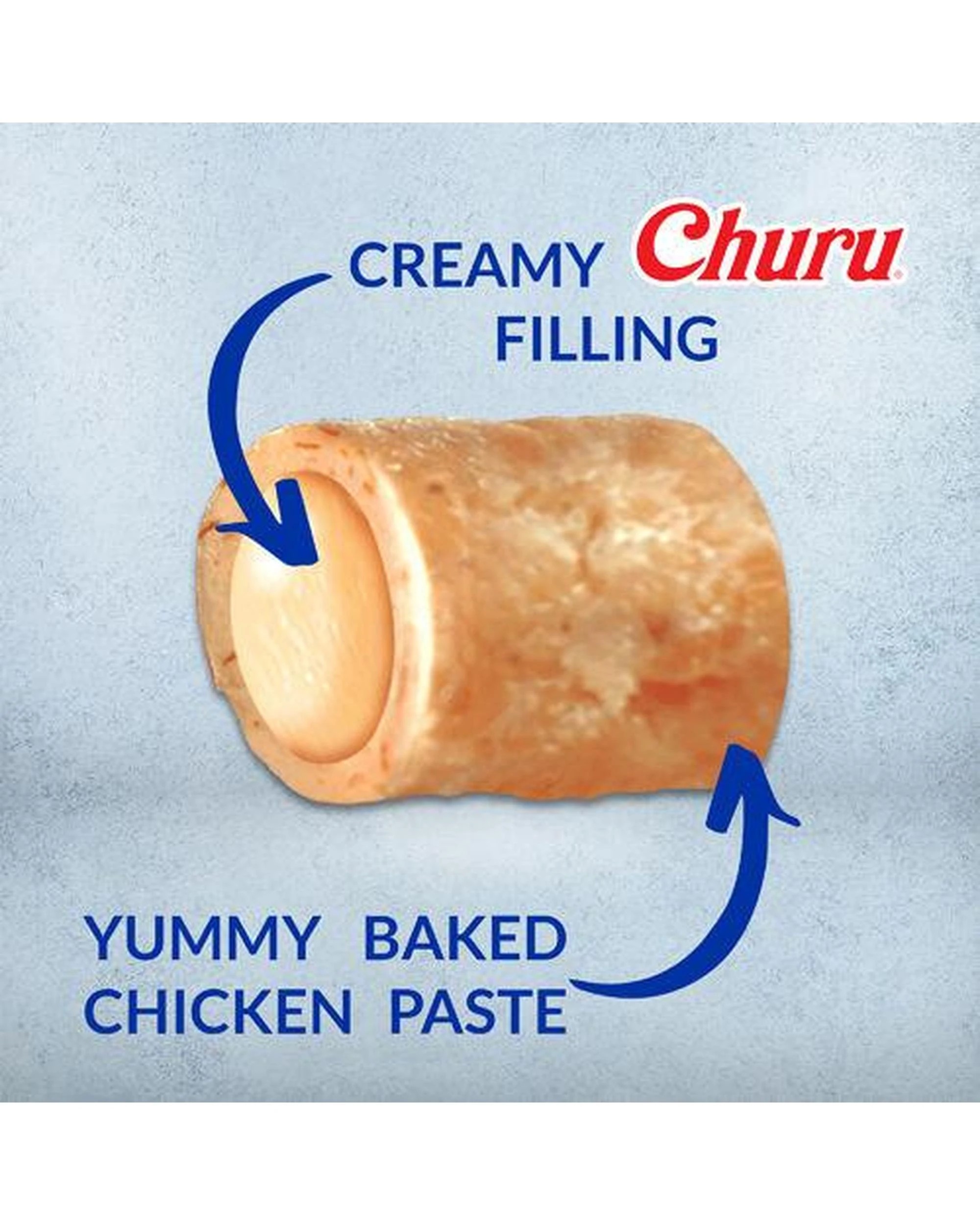 3 Inaba Churu Fun Bite Cat Treats Chicken Recipe Wraps Tuna with Cheese 6 x 36g, 3 of 5