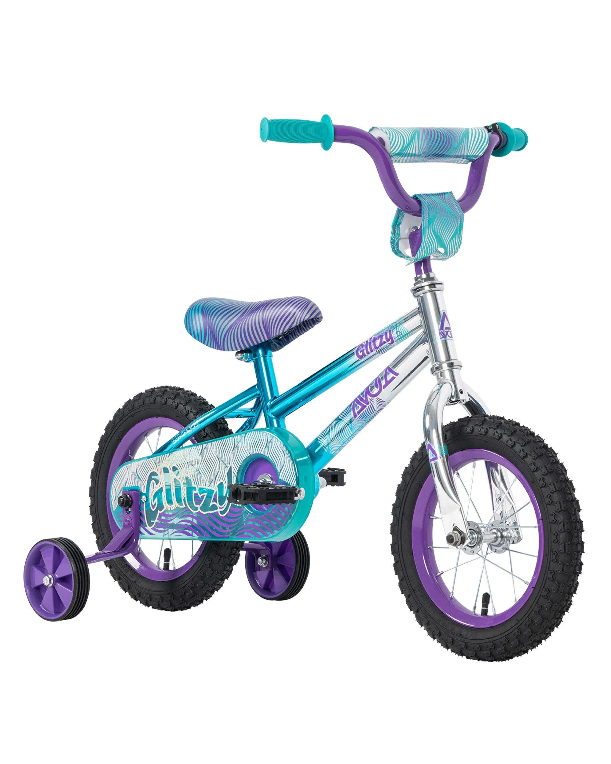 1 Avoca Luminous 30cm Bike - Glitzy - Multi, 1 of 1