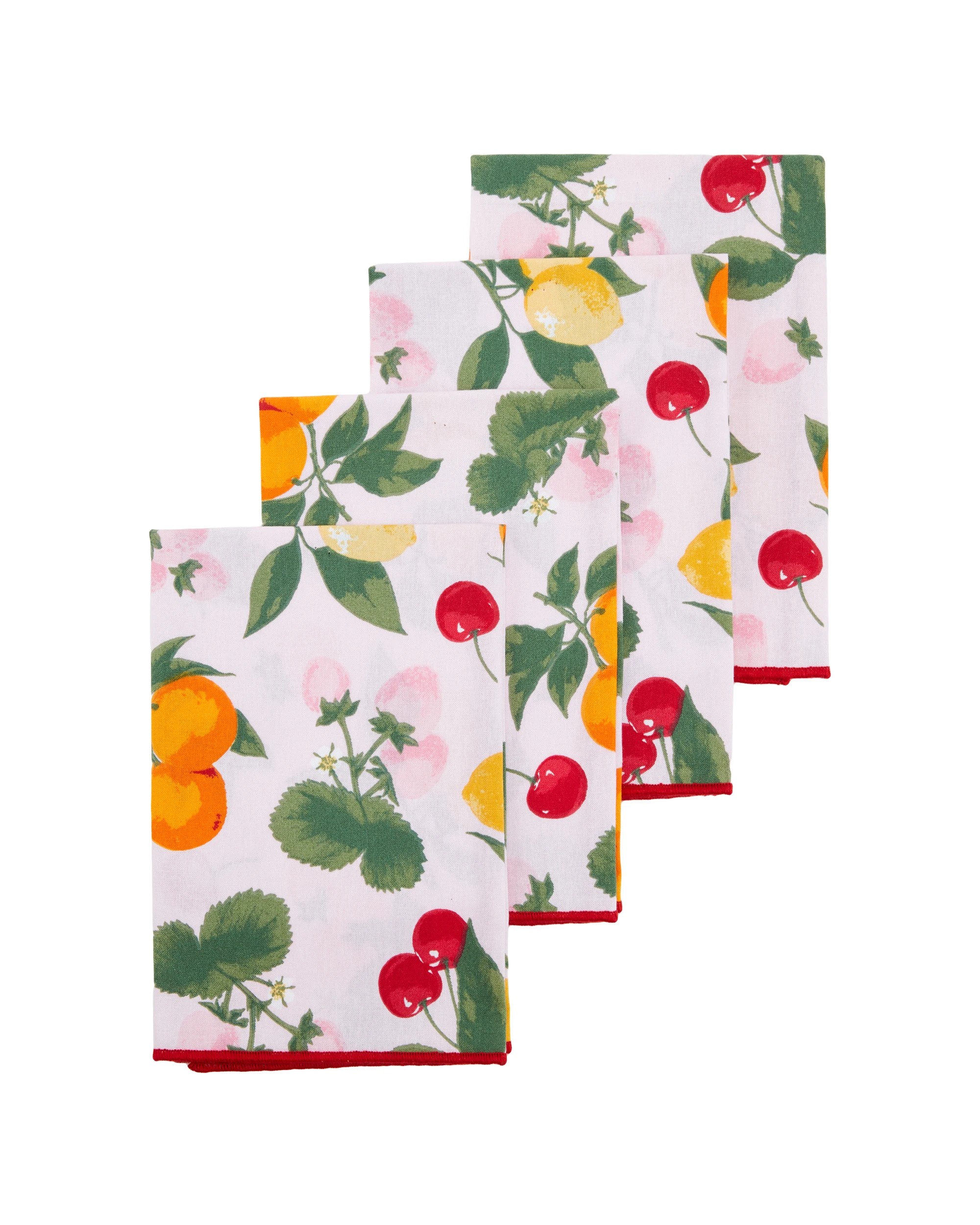 1 4 Pack Fruit Napkins, 1 of 4