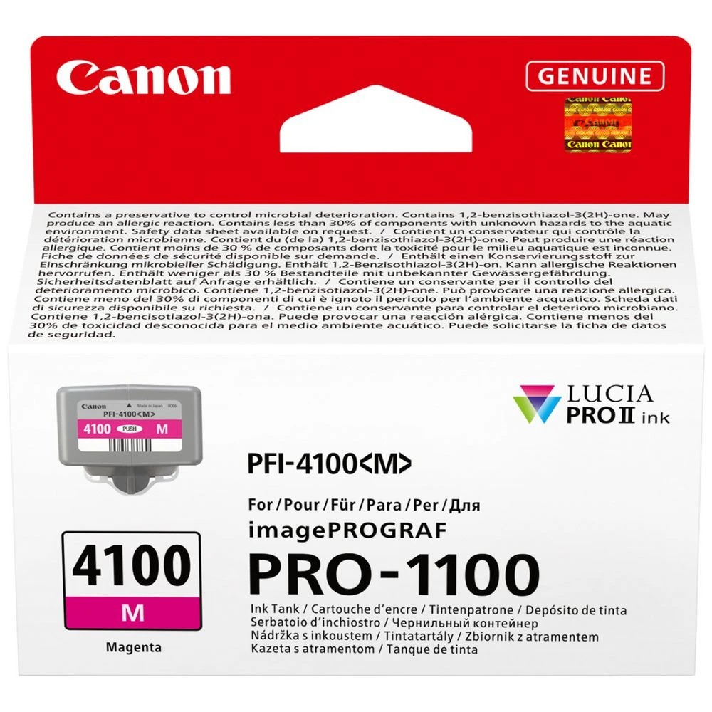 1 Canon PFI-4100 Magenta Ink, 1 of 3