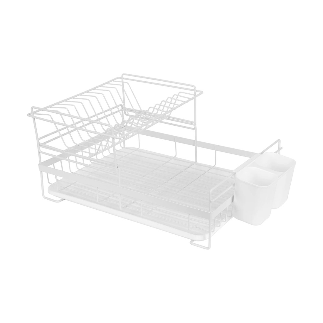 2 2 Tier Dish Rack - White, 2 of 5