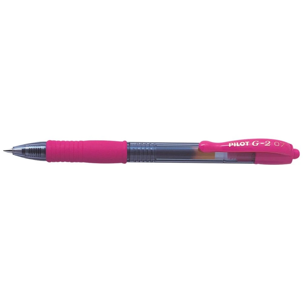 1 PILOT G-2 Fine Retractable Gel Pen Pink, 1 of 1