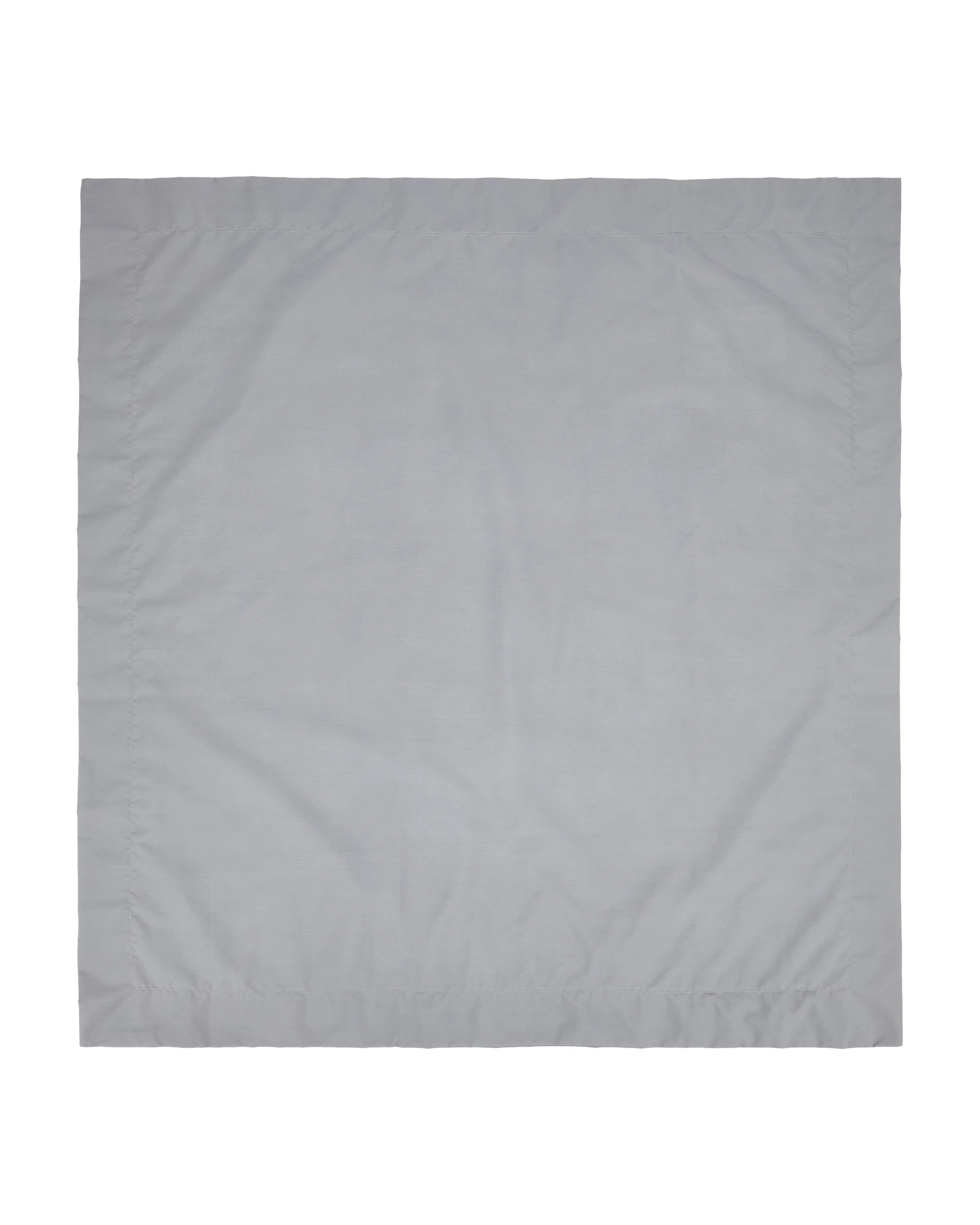 2 250 Thread Count Cotton Rich European Pillowcase - Light Grey, 2 of 5