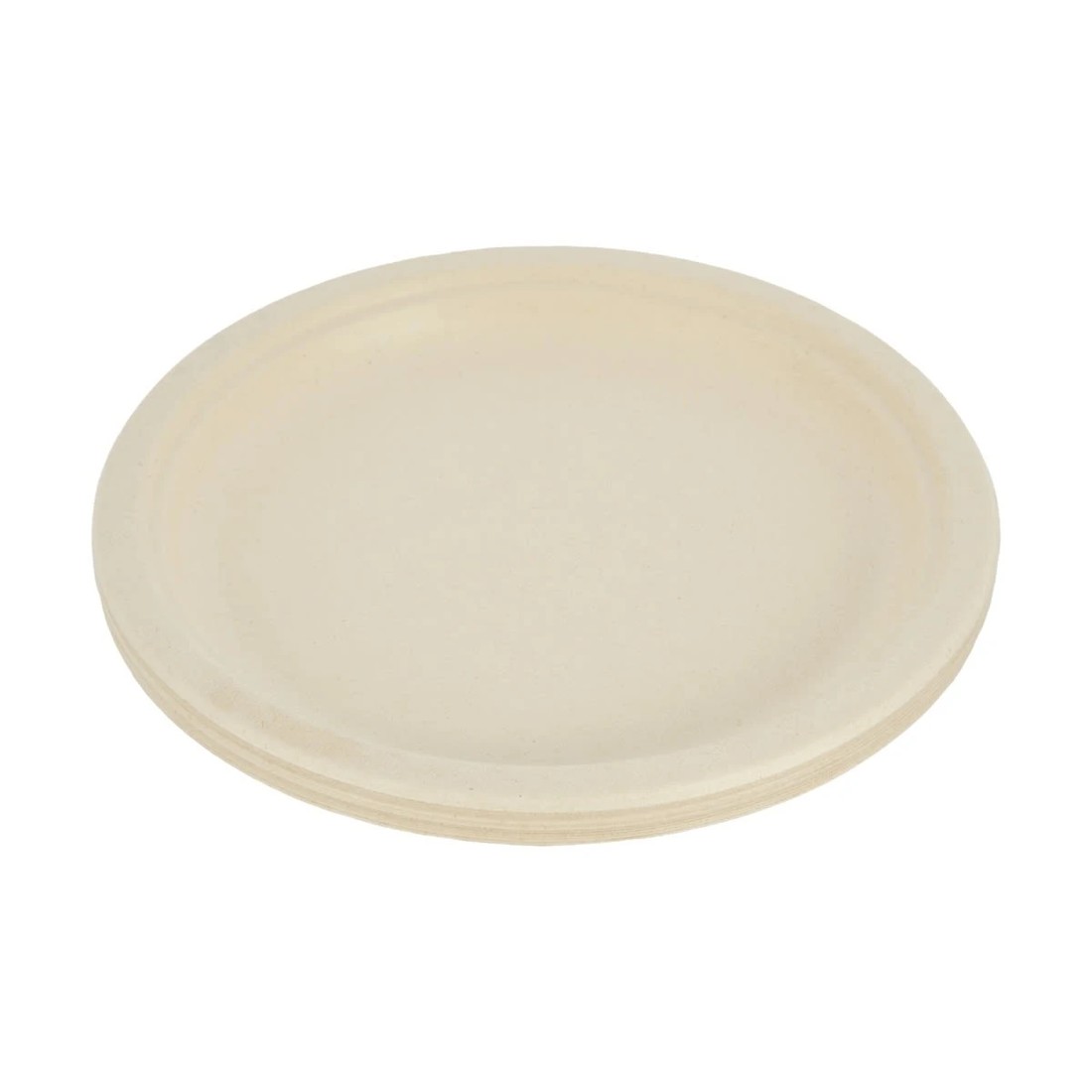 2 12 Pack Sugarcane Pulp Round Plates, 2 of 7