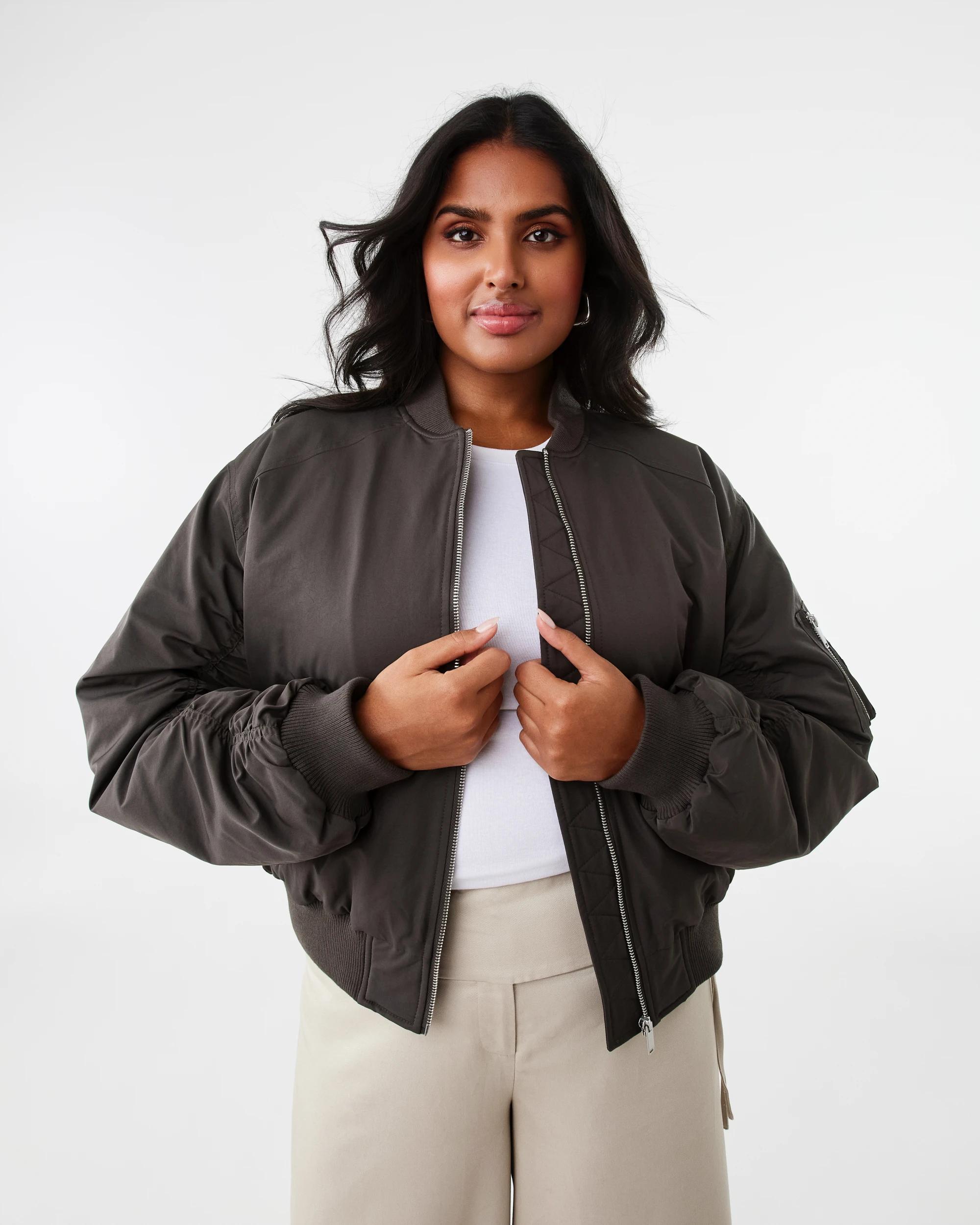 4 Utility Bomber Jacket Petrol, 4 of 9