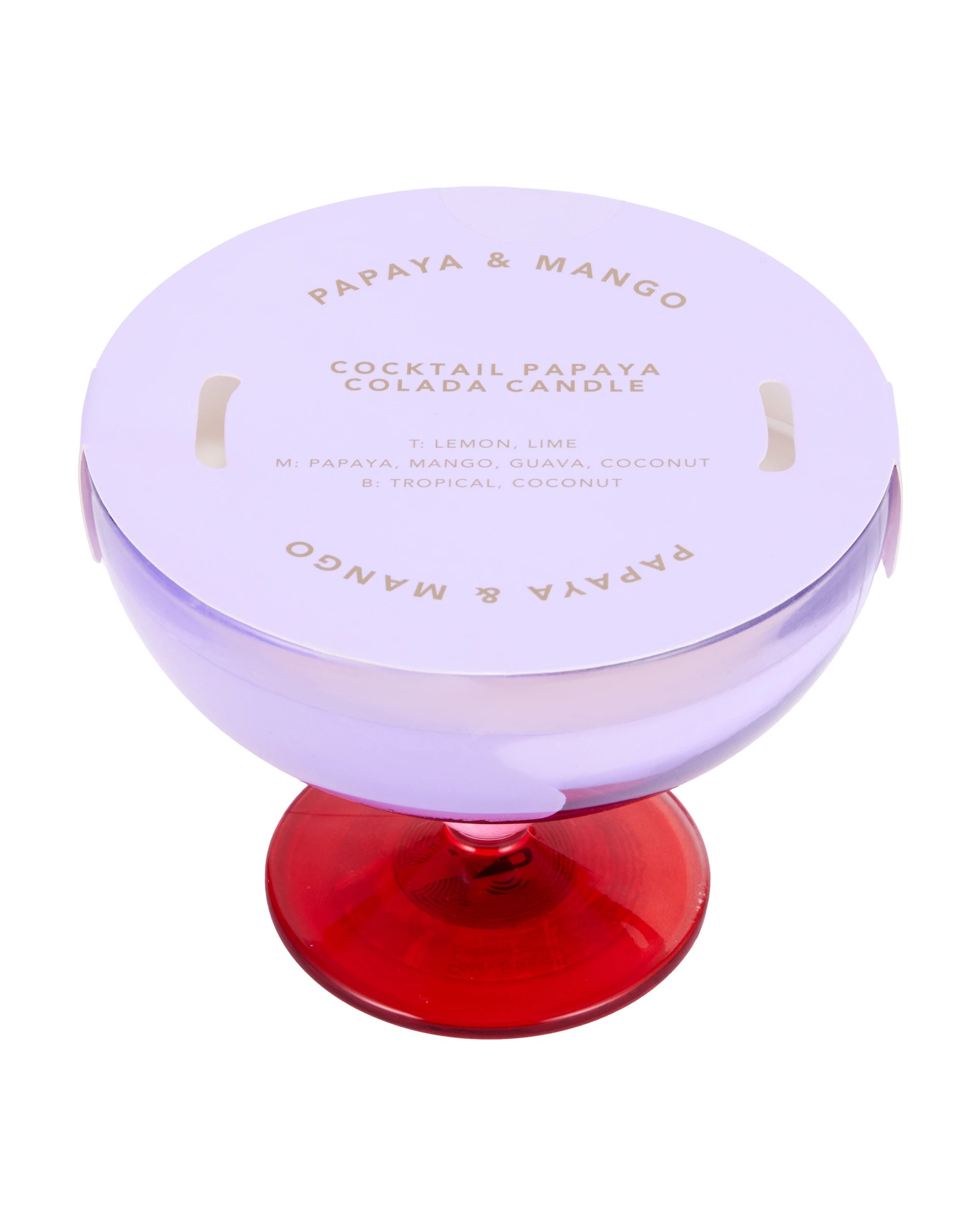 4 Cocktail Papaya Colada Candle, 4 of 5