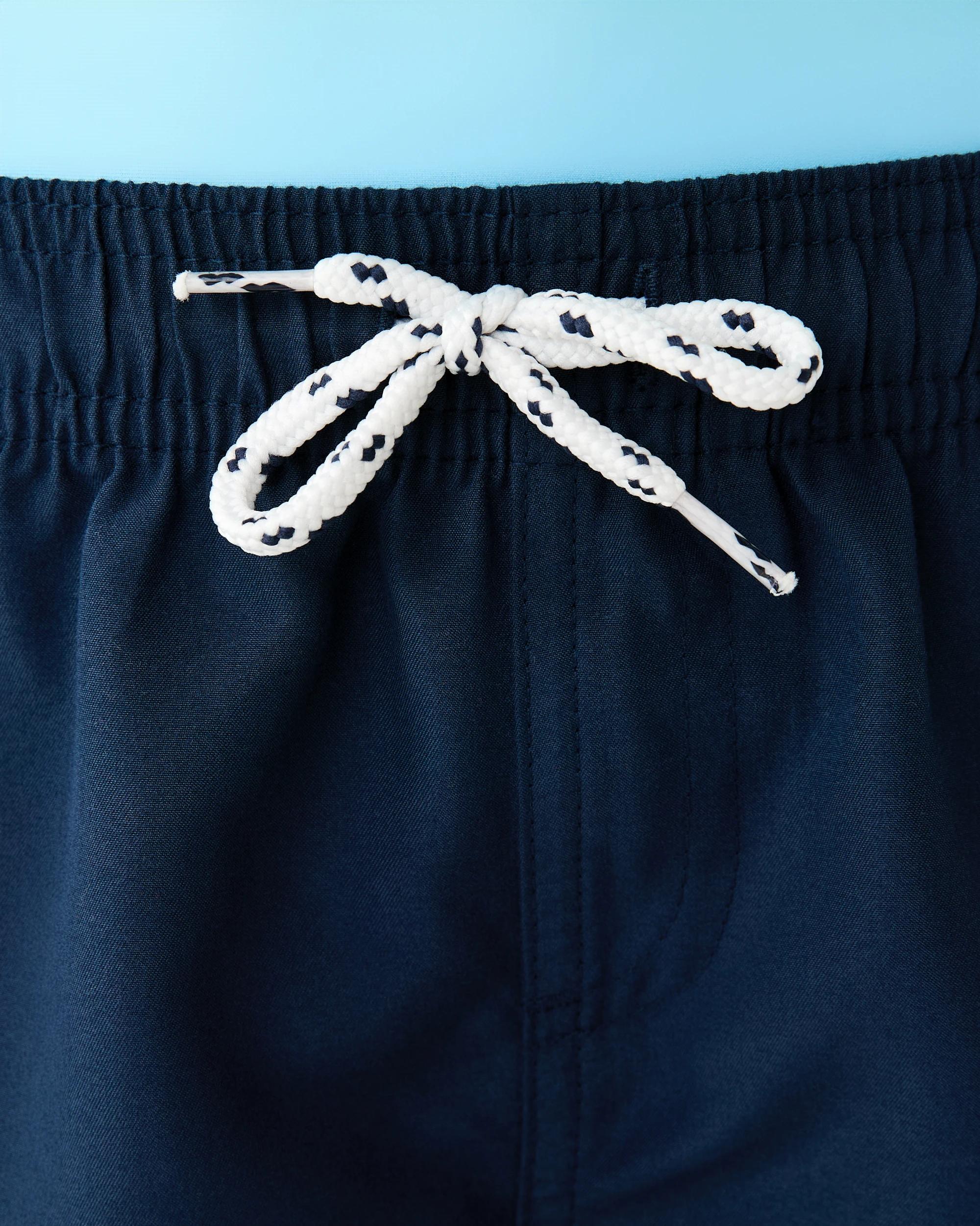3 Plain Boardshorts Dress Navy, 3 of 5