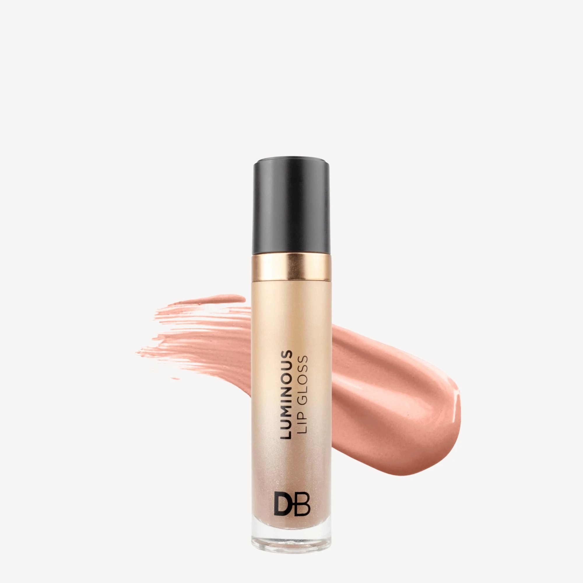 2 DB Designer Brands Luminous Lip Gloss - Brown Sugar, 2 of 3