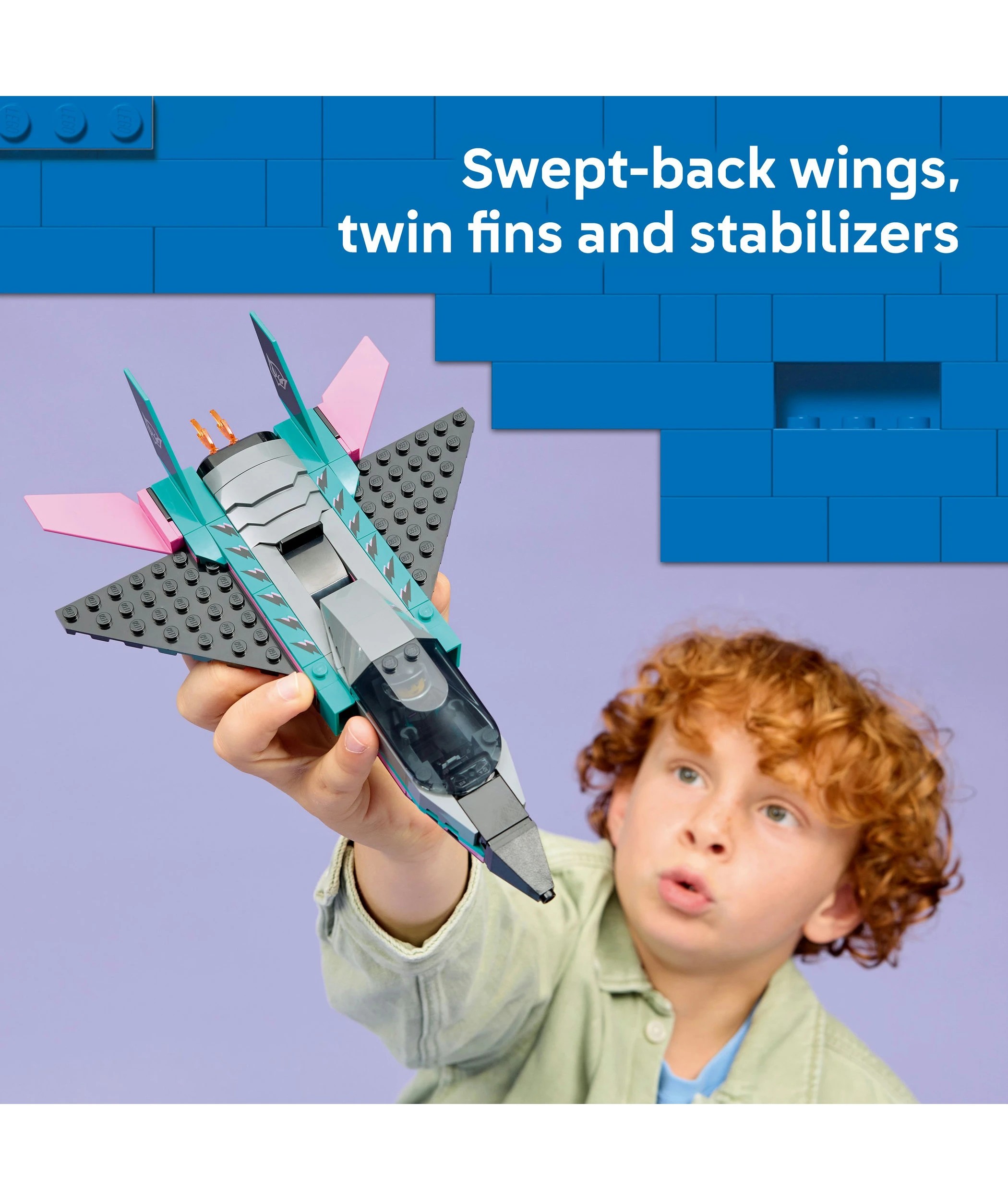 4 LEGO City Jet vs. Car 60489, 4 of 10