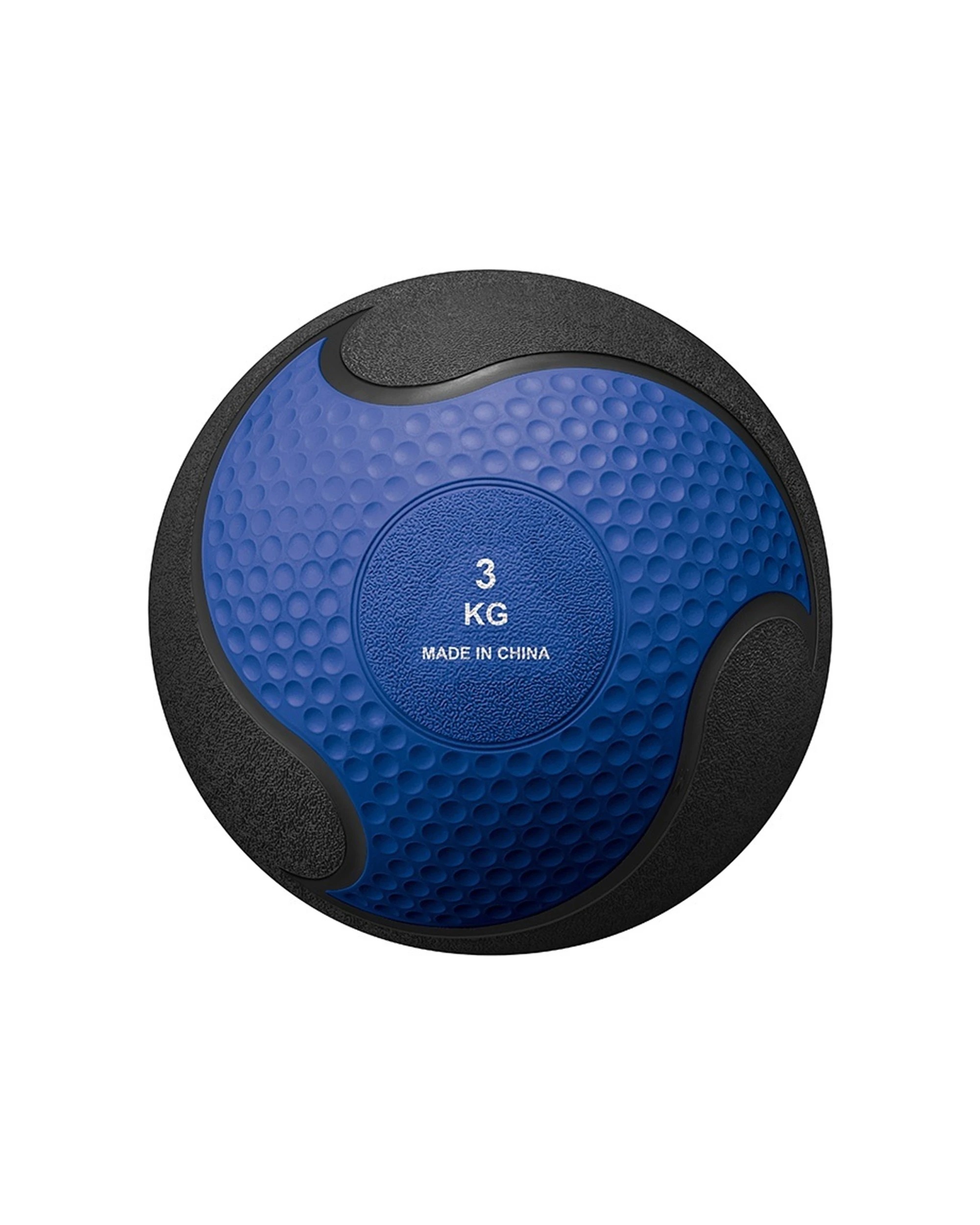 1 Body Sculpture Medicine Ball 3kg Rubber Textured Grip Fitness Training - Multi, 1 of 2