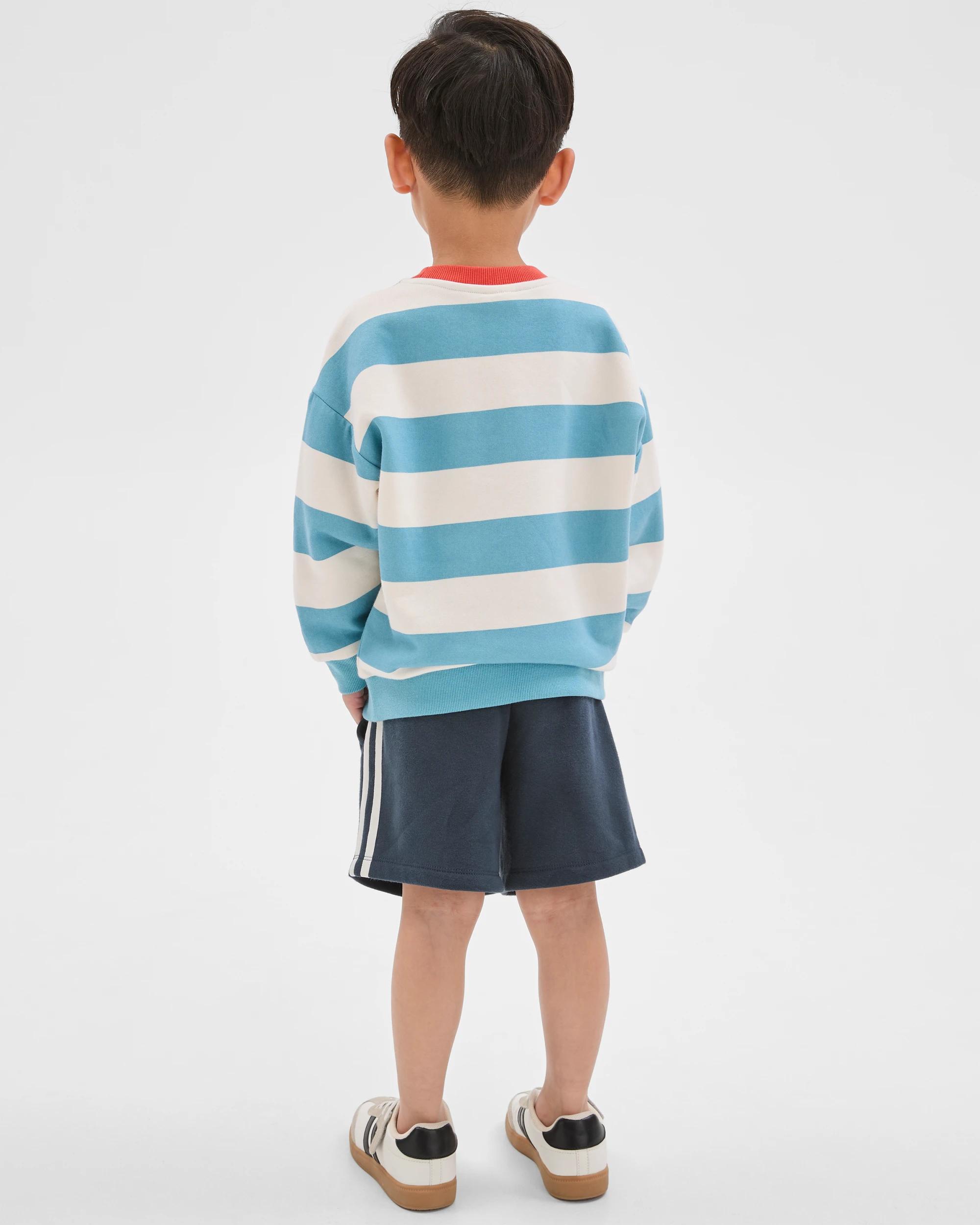 4 Disney Pixar Toy Story Australian Cotton Blend Jumper and Shorts Set BLUE, 4 of 6