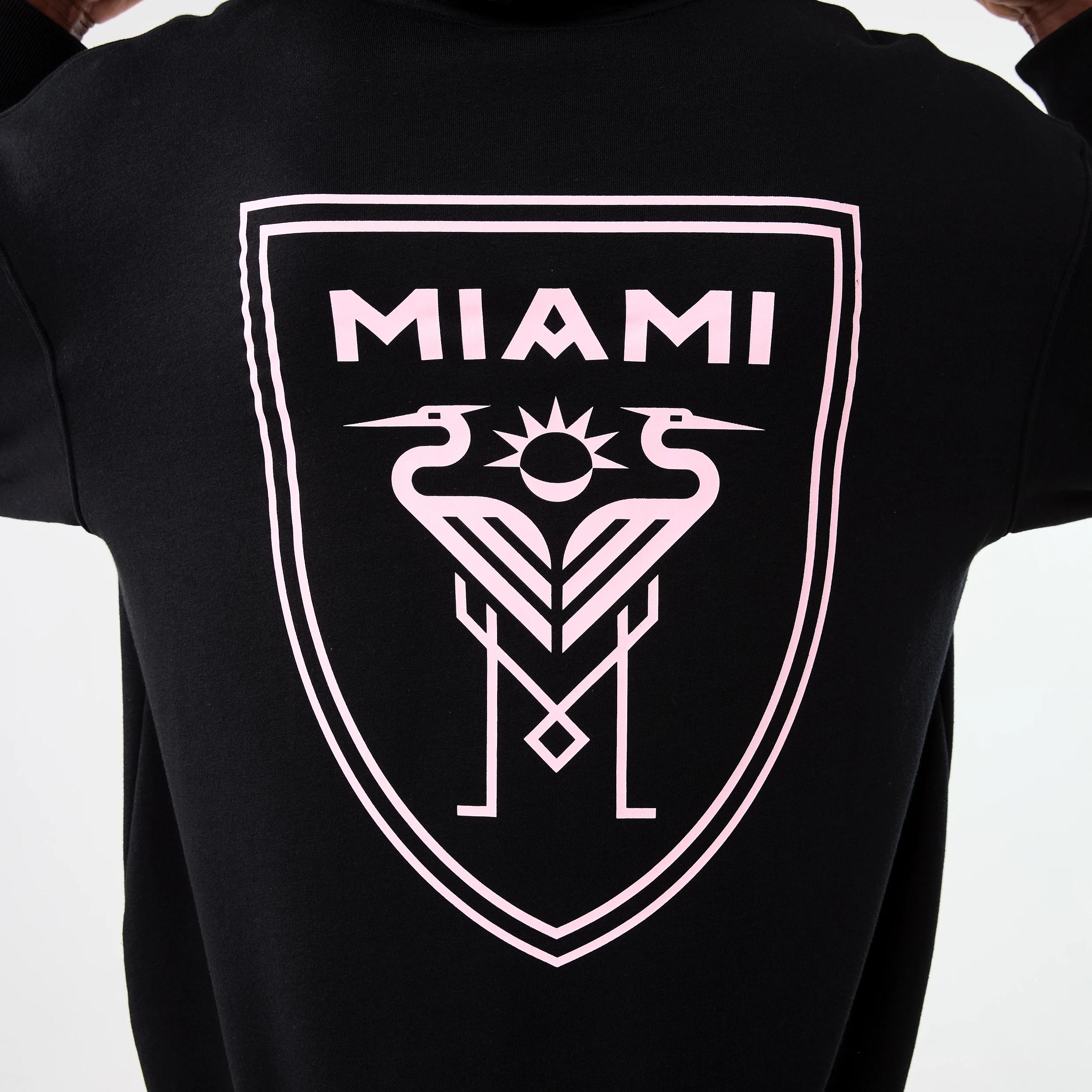 6 Official Inter Miami Adult Hoodie INTER MIAMI BLACK, 6 of 7