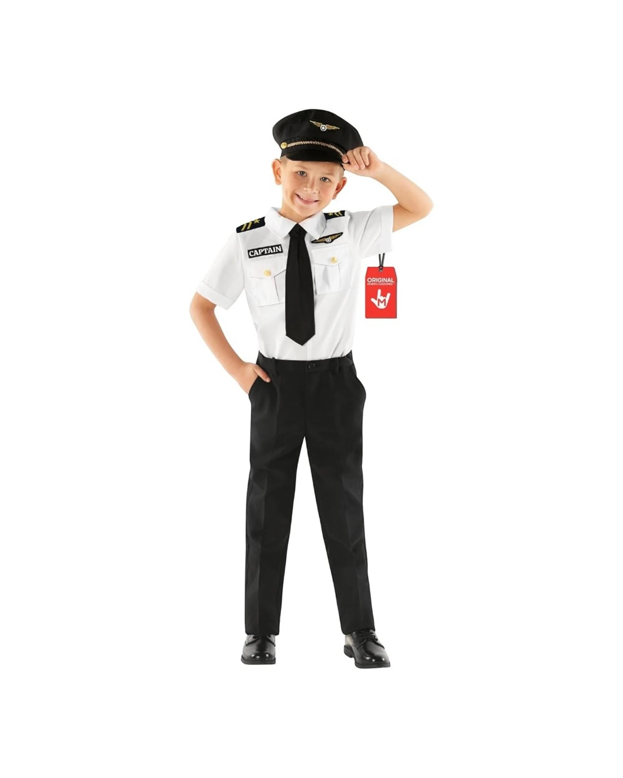2 Pilot Uniform Child Costume Size 4-6 Years, 2 of 3
