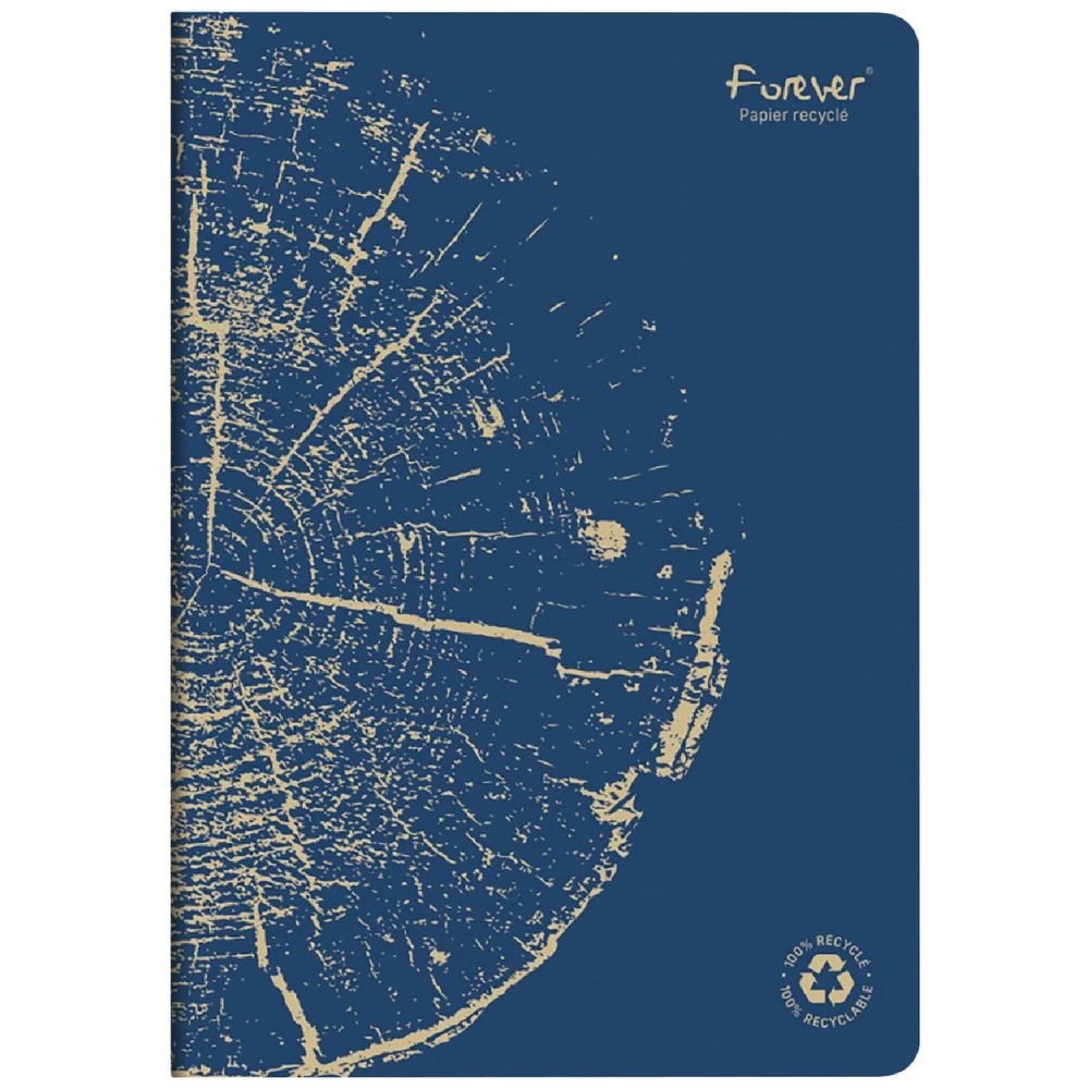 1 Clairefontaine Forever A4 Notebook Ruled 96 Page Blue, 1 of 5