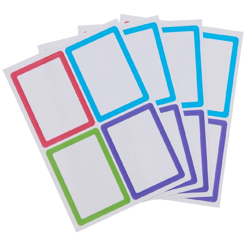 3 Studymate Book Labels 16 Pack Multicoloured, 3 of 3