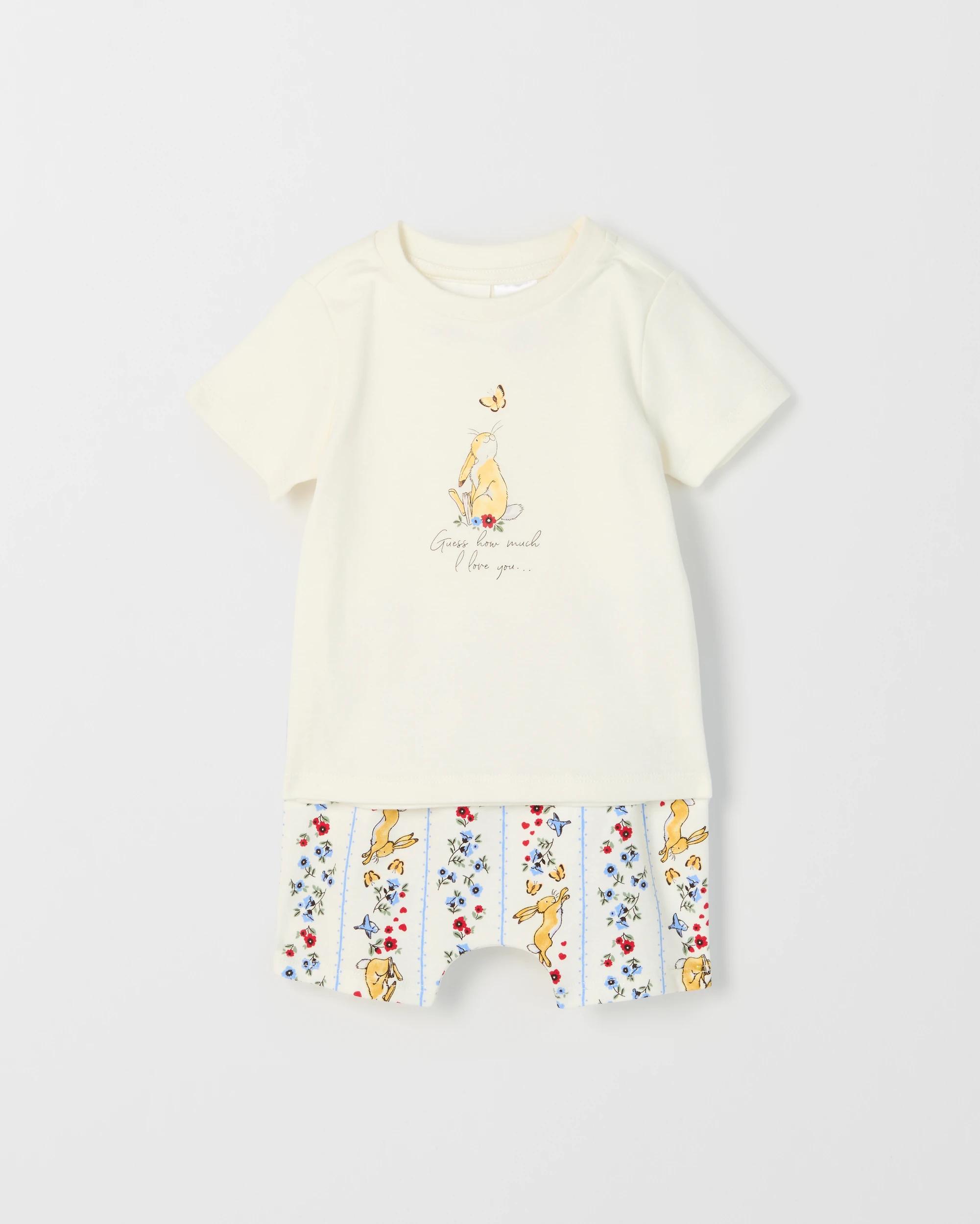 2 Guess How Much I Love You Australian Cotton 2 Pack Baby Pyjama Set GHMILY, 2 of 5