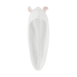 OXX Bodycare Hair Drying Turban - White and Pink