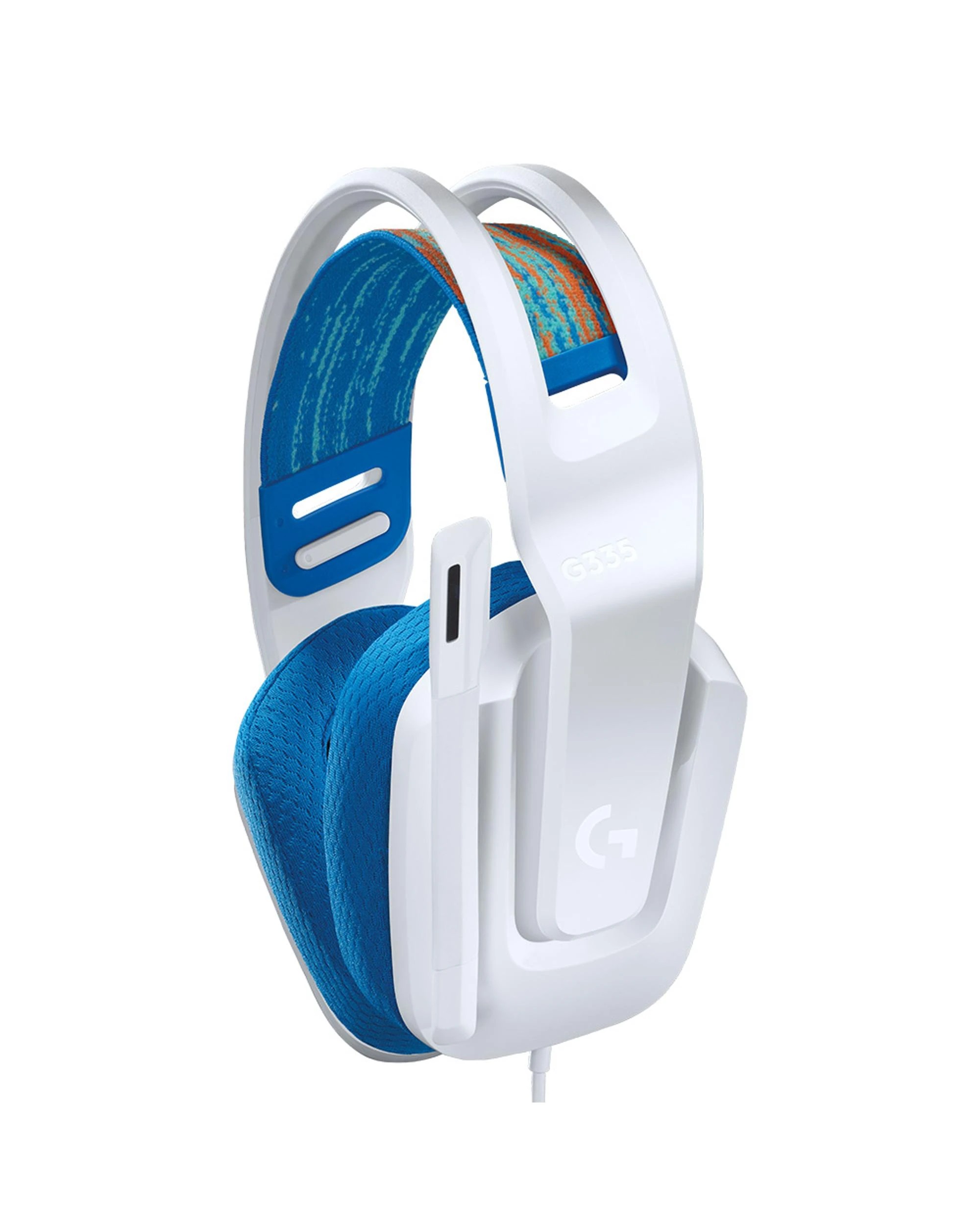 3 Logitech G335 Wired Gaming Headset - White, 3 of 5